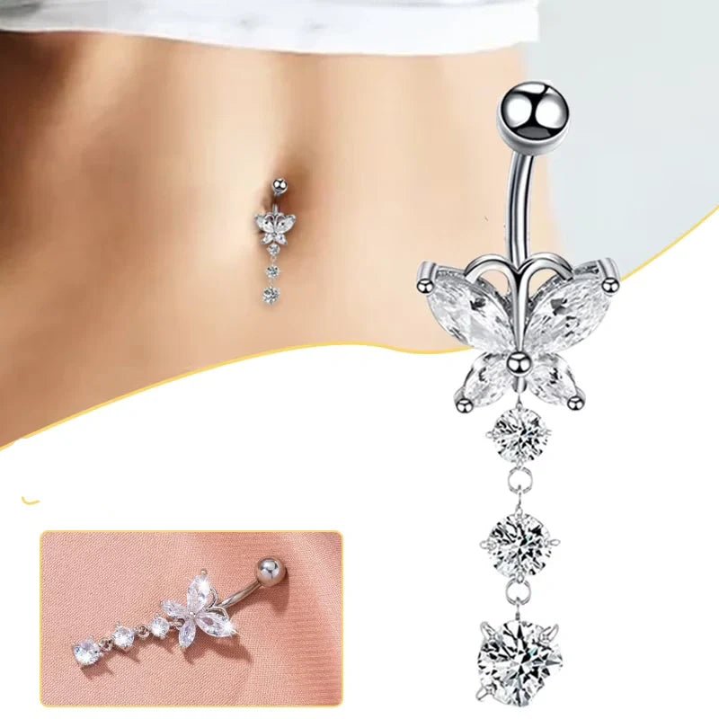 Animal Belly Rings - QIAO Crystal