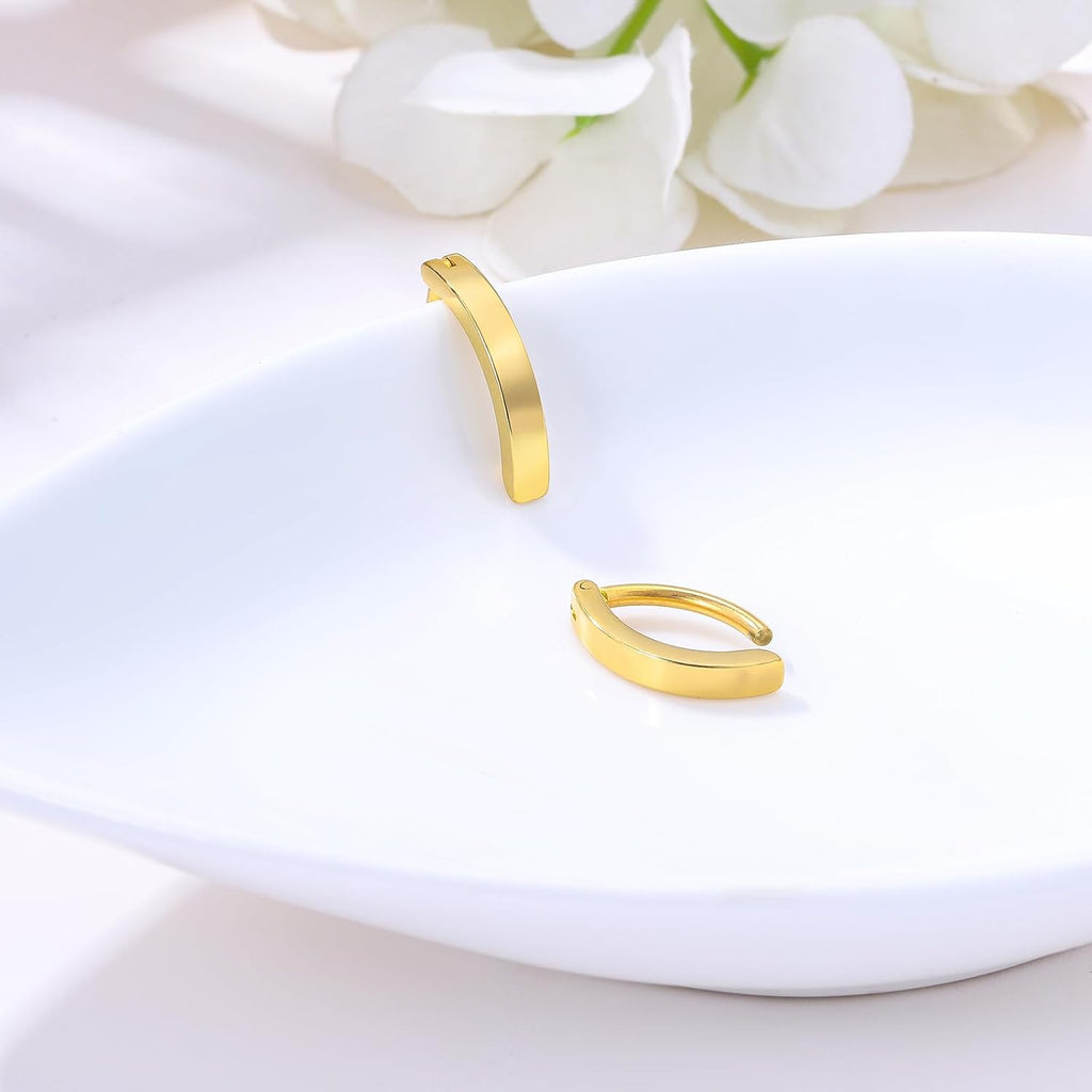 14G Clicker Belly Button Ring，Surgical Stainless Steel Hinged Belly Button Rings Belly Barbell Piercing Navel Barbell Body Jewelry 2PCS - 我的商店我的商店我的商店