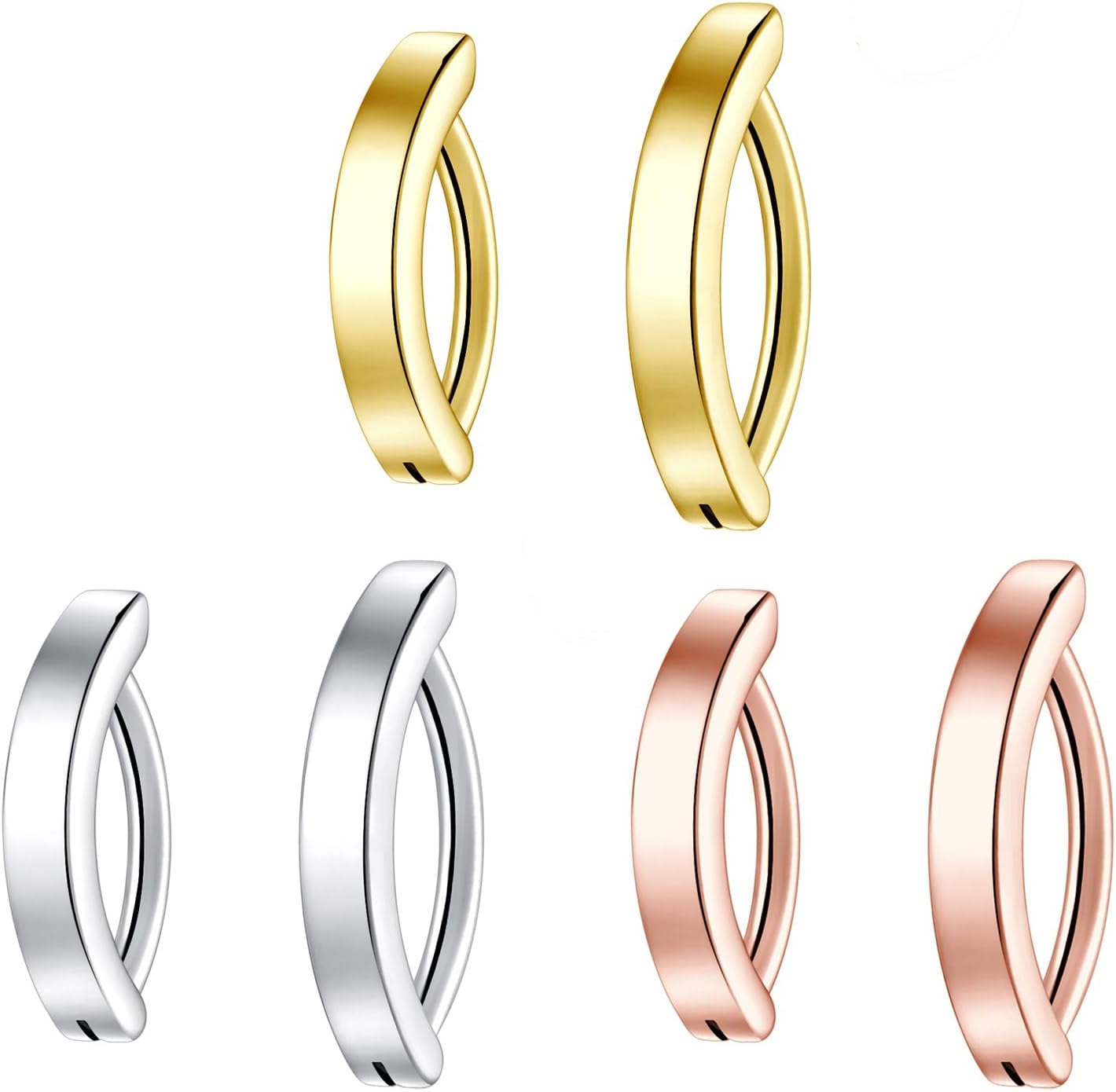 14G Clicker Belly Button Ring，Surgical Stainless Steel Hinged Belly Button Rings Belly Barbell Piercing Navel Barbell Body Jewelry 2PCS - 我的商店我的商店我的商店