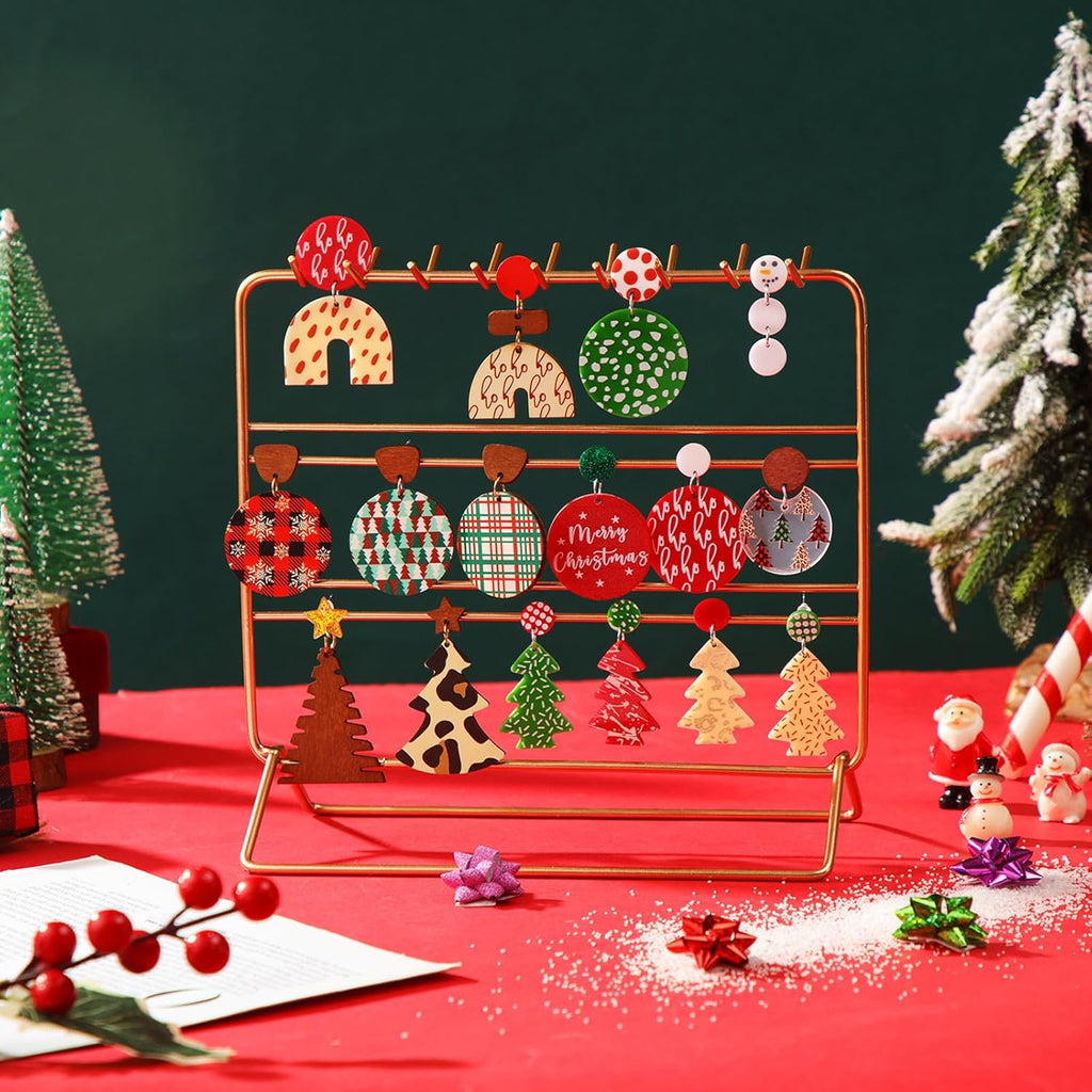 16 Pairs Earrings Bulk for Women Jewelry Cute Acrylic Dangle Earrings Charms Gifts for Party - 我的商店我的商店我的商店