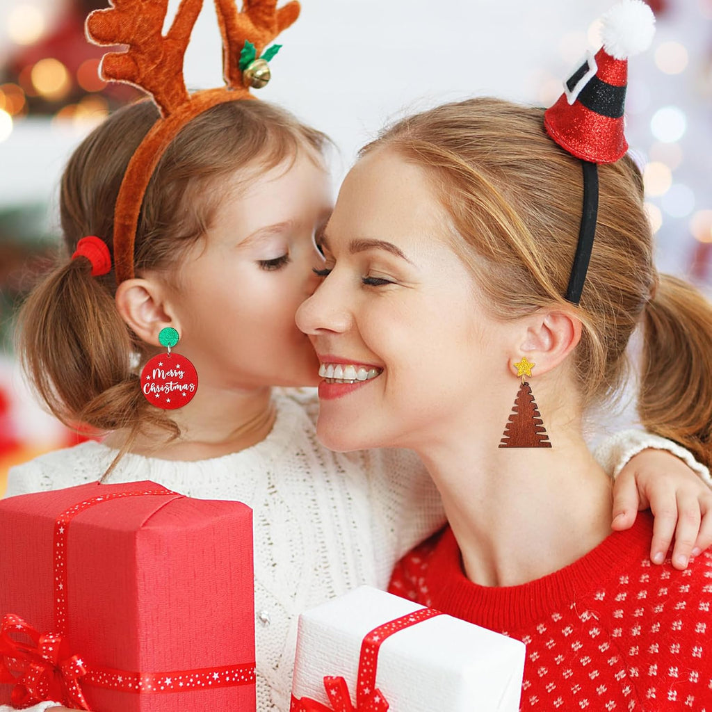 16 Pairs Earrings Bulk for Women Jewelry Cute Acrylic Dangle Earrings Charms Gifts for Party - 我的商店我的商店我的商店