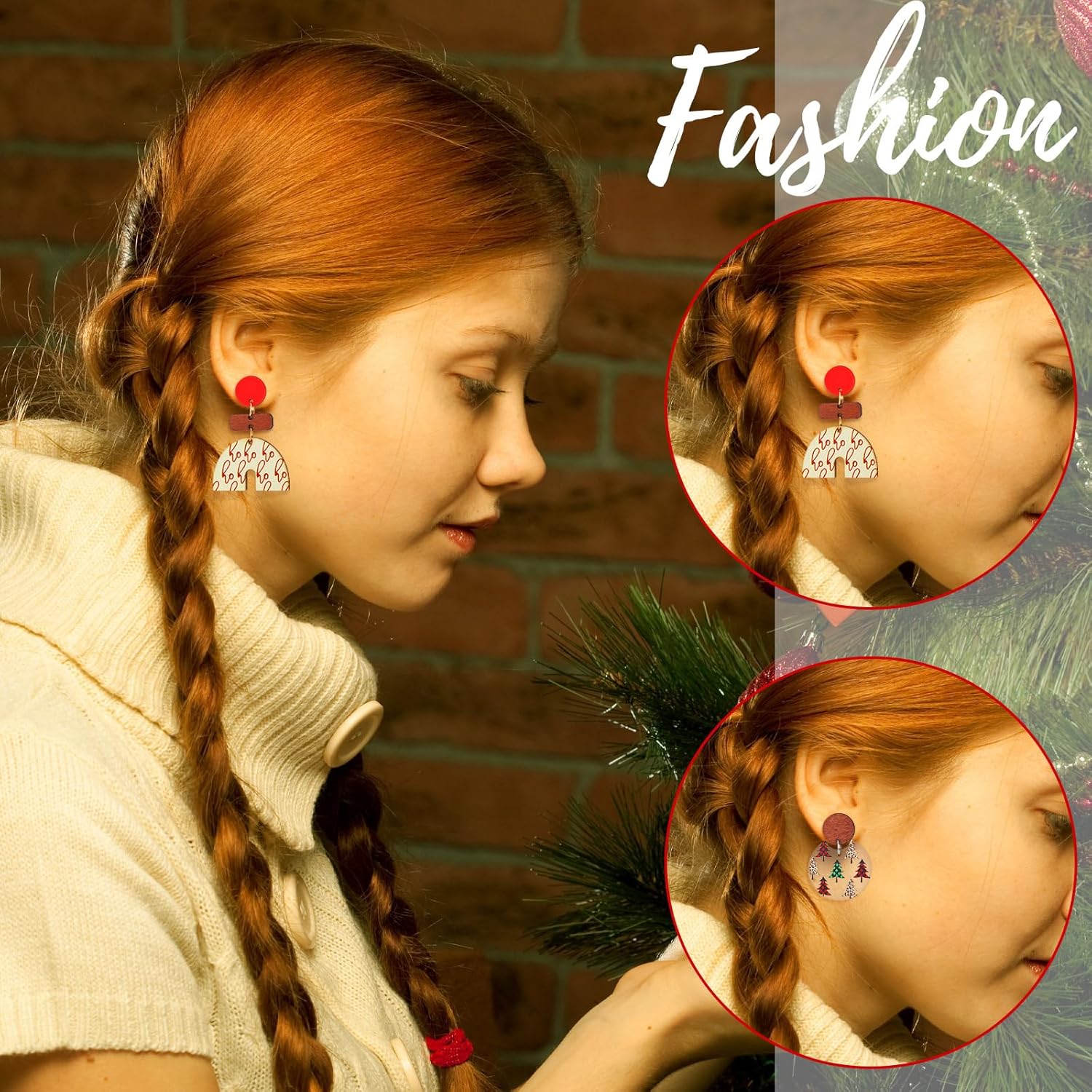 16 Pairs Earrings Bulk for Women Jewelry Cute Acrylic Dangle Earrings Charms Gifts for Party - 我的商店我的商店我的商店