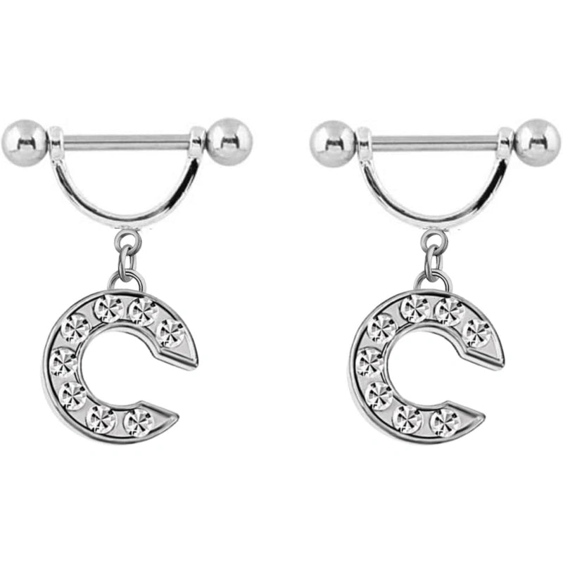 2pcs-14ga-stainless-steel-nipple-rings-name-initial-letter-nipple-barbell-for-women-men-english-alphabet-hypoallergenic-body-piercing-jewelry-C