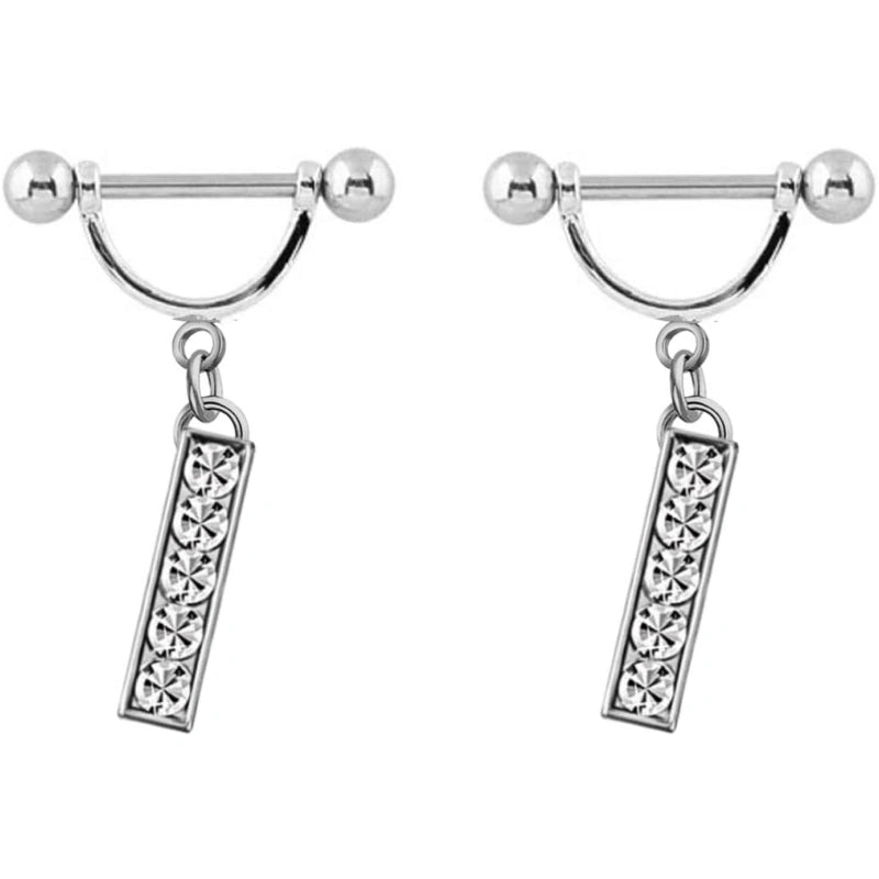 2pcs-14ga-stainless-steel-nipple-rings-name-initial-letter-nipple-barbell-for-women-men-english-alphabet-hypoallergenic-body-piercing-jewelry-I