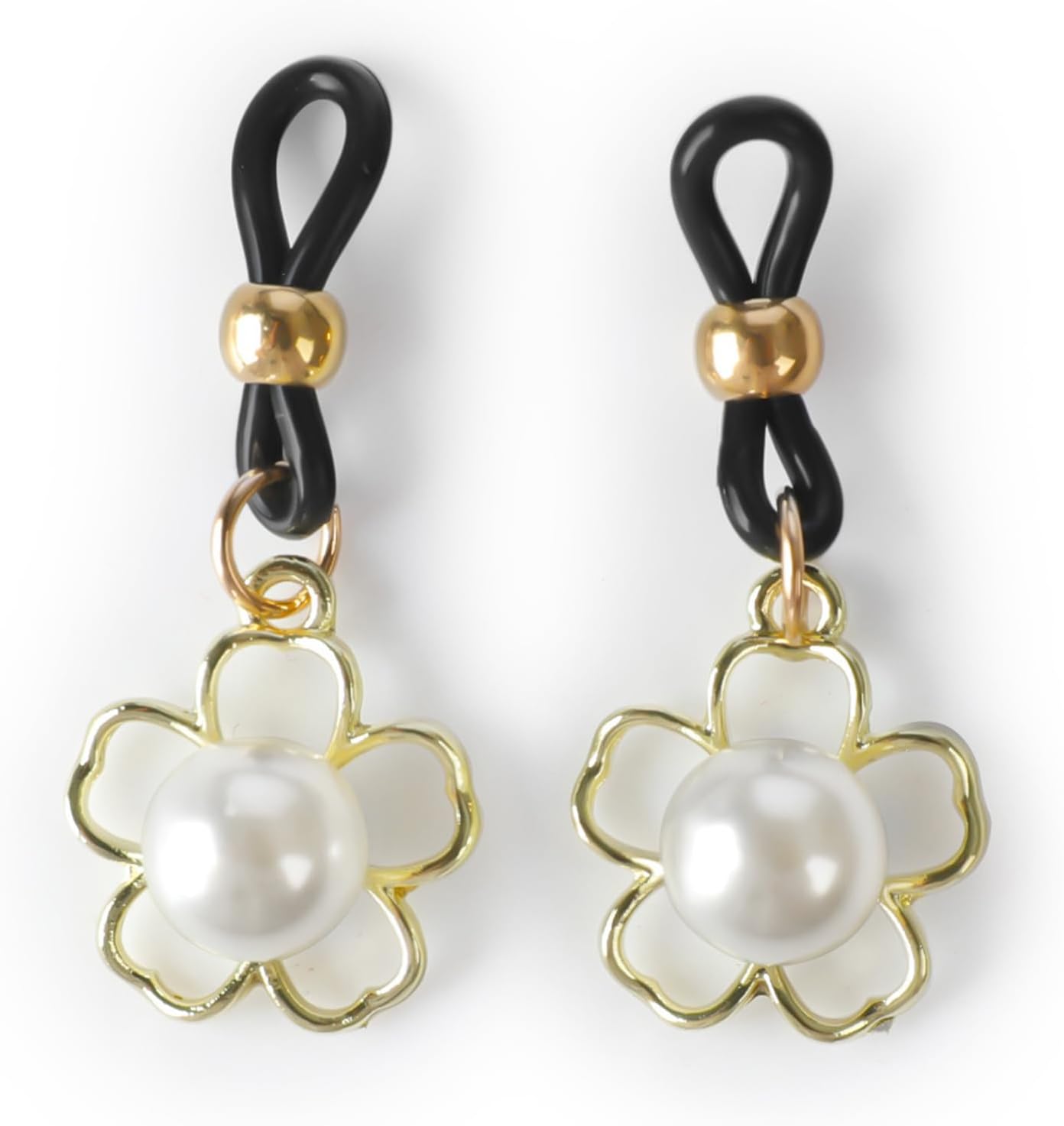 2Pcs Rhinestone Bowknot Fake Nipple Rings for Women, Non - Piercing Dangle Nipple Ring, Nipple Noose, Sexy Fake Nipple Piercing Jewelry - QIAO CrystalQIAO CrystalQIAO Crystal