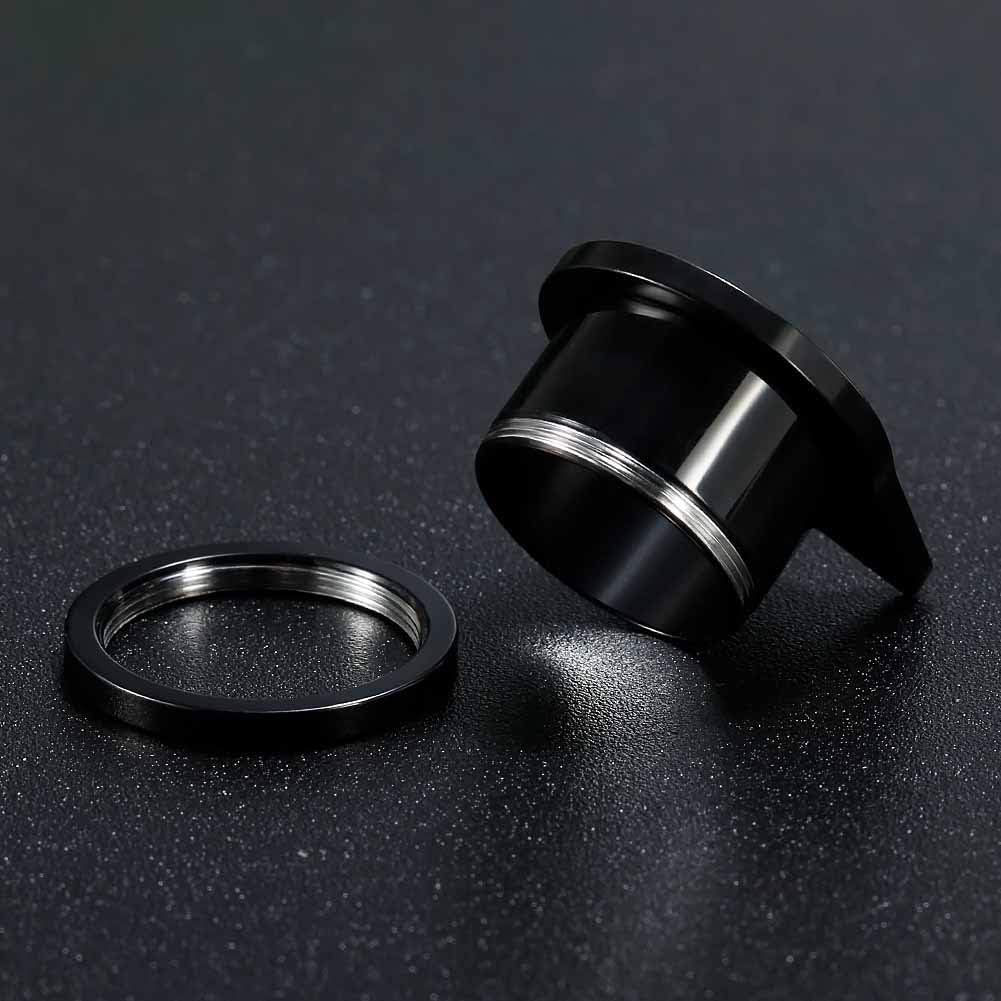 316 Stainless Steel Black gauges cute cat Ear Tunnels Plugs - QIAO CrystalQIAO CrystalQIAO Crystal