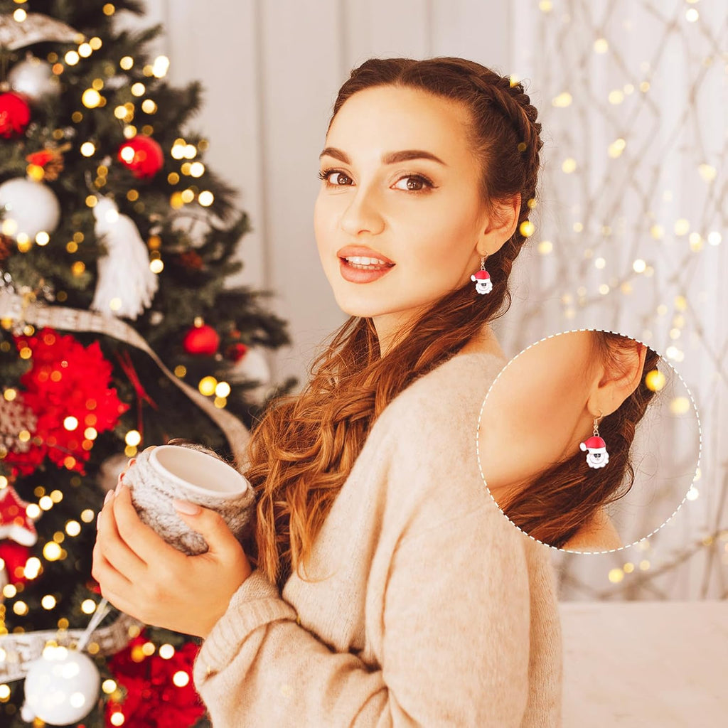 36 Pairs Holiday Earrings Variety Pack Halloween Christmas Fall Thanksgiving Gifts for Women Teacher Party Favors - QIAO Crystal我的商店QIAO Crystal