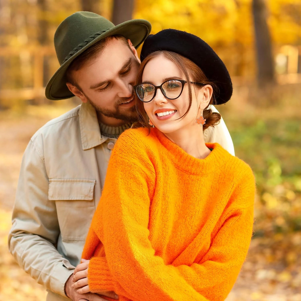 36 Pairs Holiday Earrings Variety Pack Halloween Christmas Fall Thanksgiving Gifts for Women Teacher Party Favors - QIAO Crystal我的商店QIAO Crystal