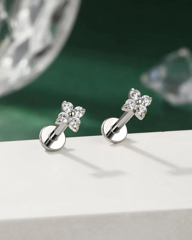 G23 Titanium Tragus Cartilage Piercing Jewelry 16g Threadless Helix Cartilage