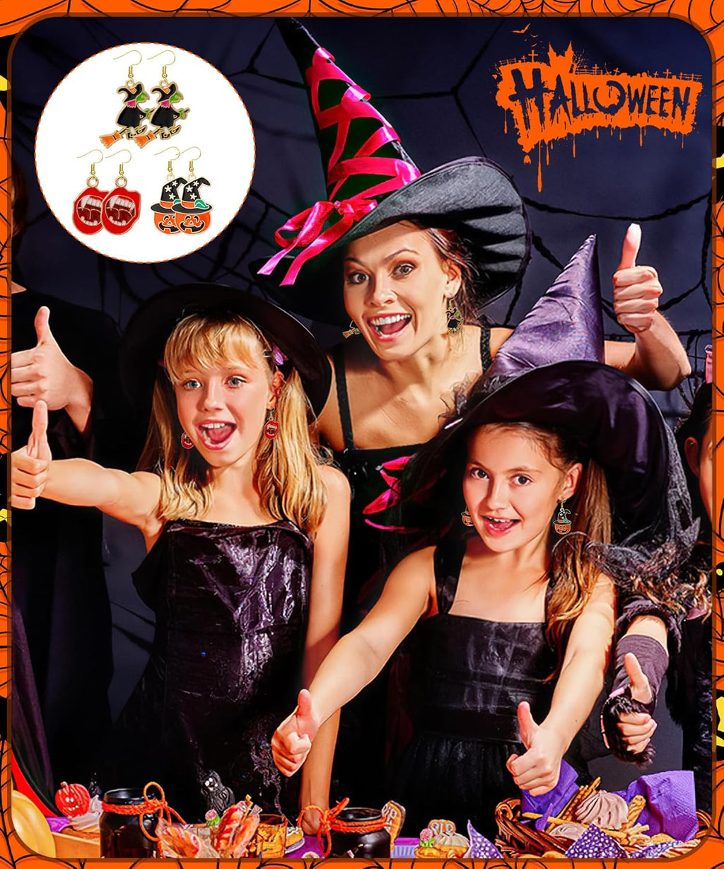 83 Pairs Holiday Earrings for Women Summer Patriotic Fall Halloween Christmas Winter Earring - 我的商店我的商店我的商店