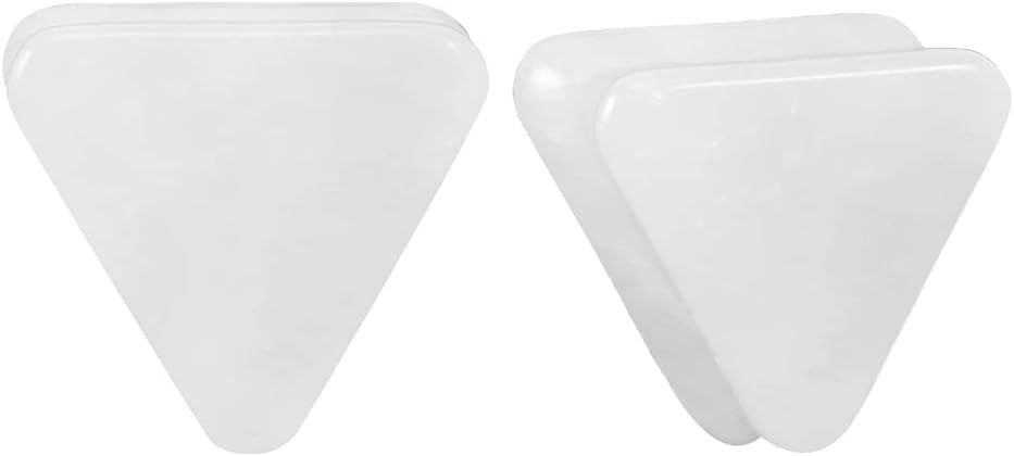 8mm - 16mm 10PCS Set Organic Stone Amethyst Ear Gauges Plugs Tunnels Double Flared Saddle - QIAO CrystalQIAO CrystalQIAO Crystal