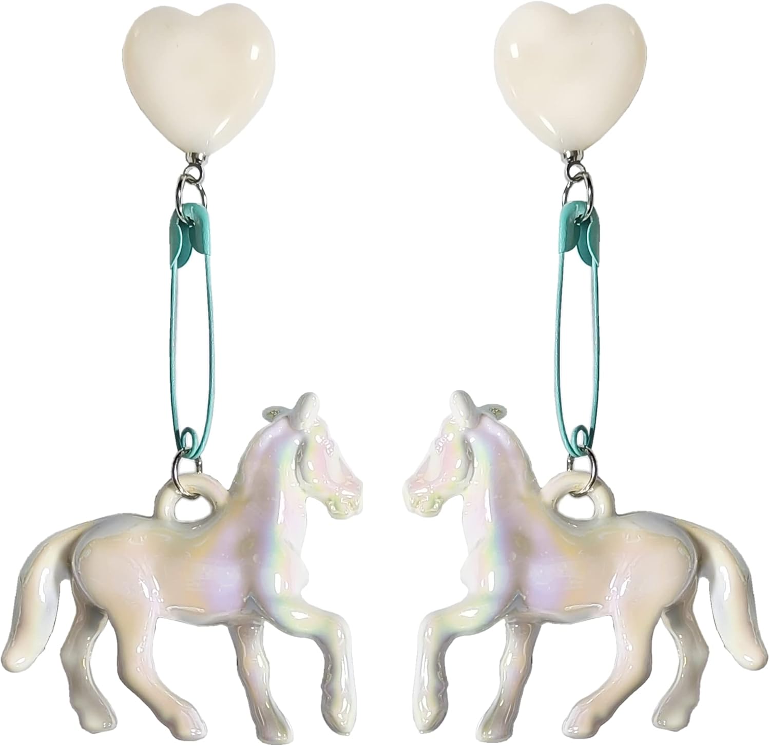 Animal Drop Earrings Colorful Boots Chicken Hen Dinosaur Lovely Panda with Bamboos Funny Animal Dangle Earrings For Women Christams Birthday Gift - QIAO Crystal我的商店QIAO Crystal