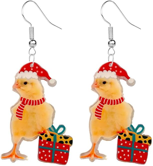 Christmas Animals Earrings for Women Unique Christmas Earrings Unique Sheep Earrings Xmas New Year Party Earrings Decoration Christmas Jewelry Gifts - 我的商店我的商店我的商店