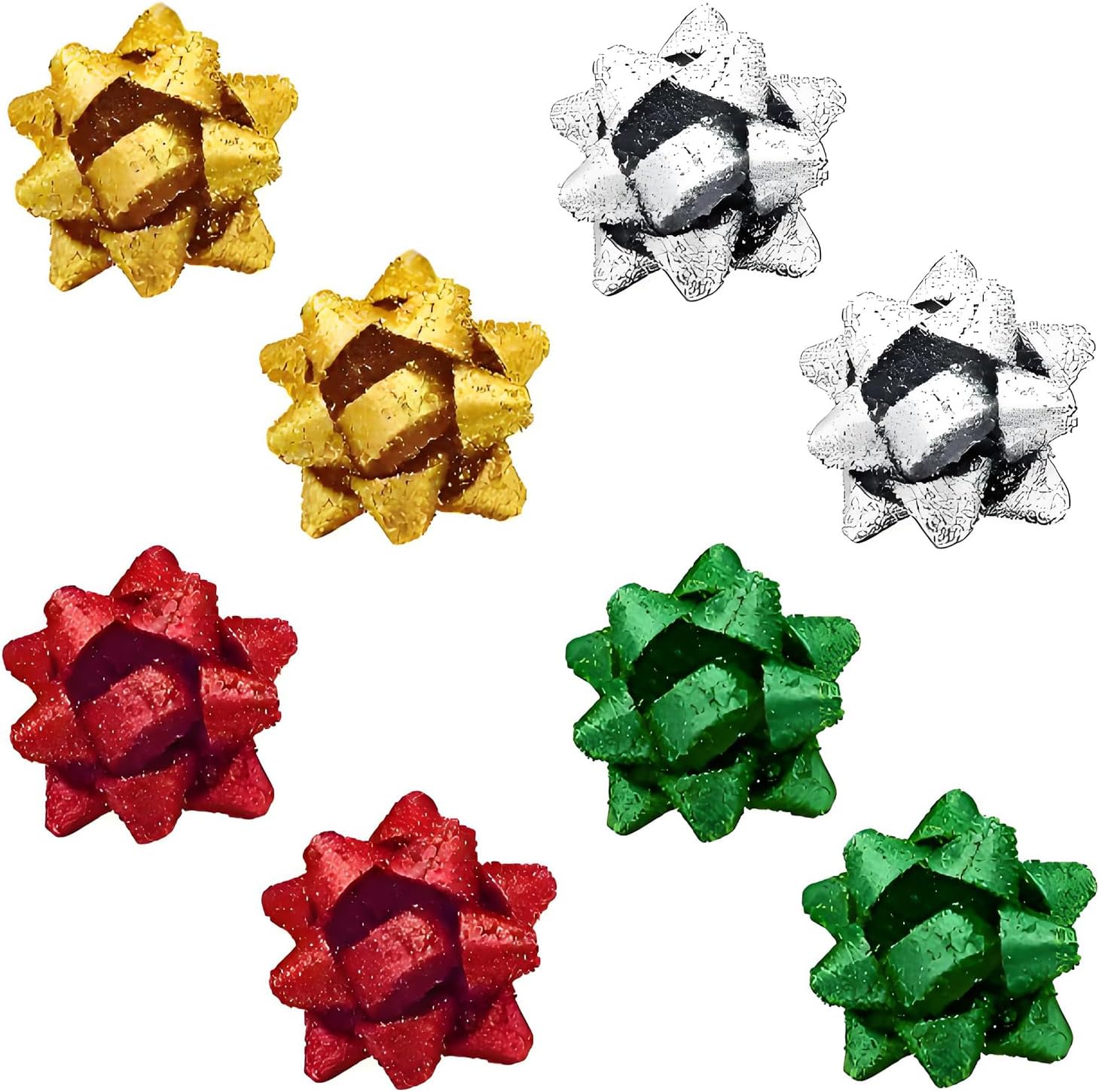 Christmas Bow Stud Earrings for Women Red Green Xmas Bow Festive Holiday Earring Set Christmas JewelryNew Year Jewelry Gifts - QIAO Crystal我的商店QIAO Crystal