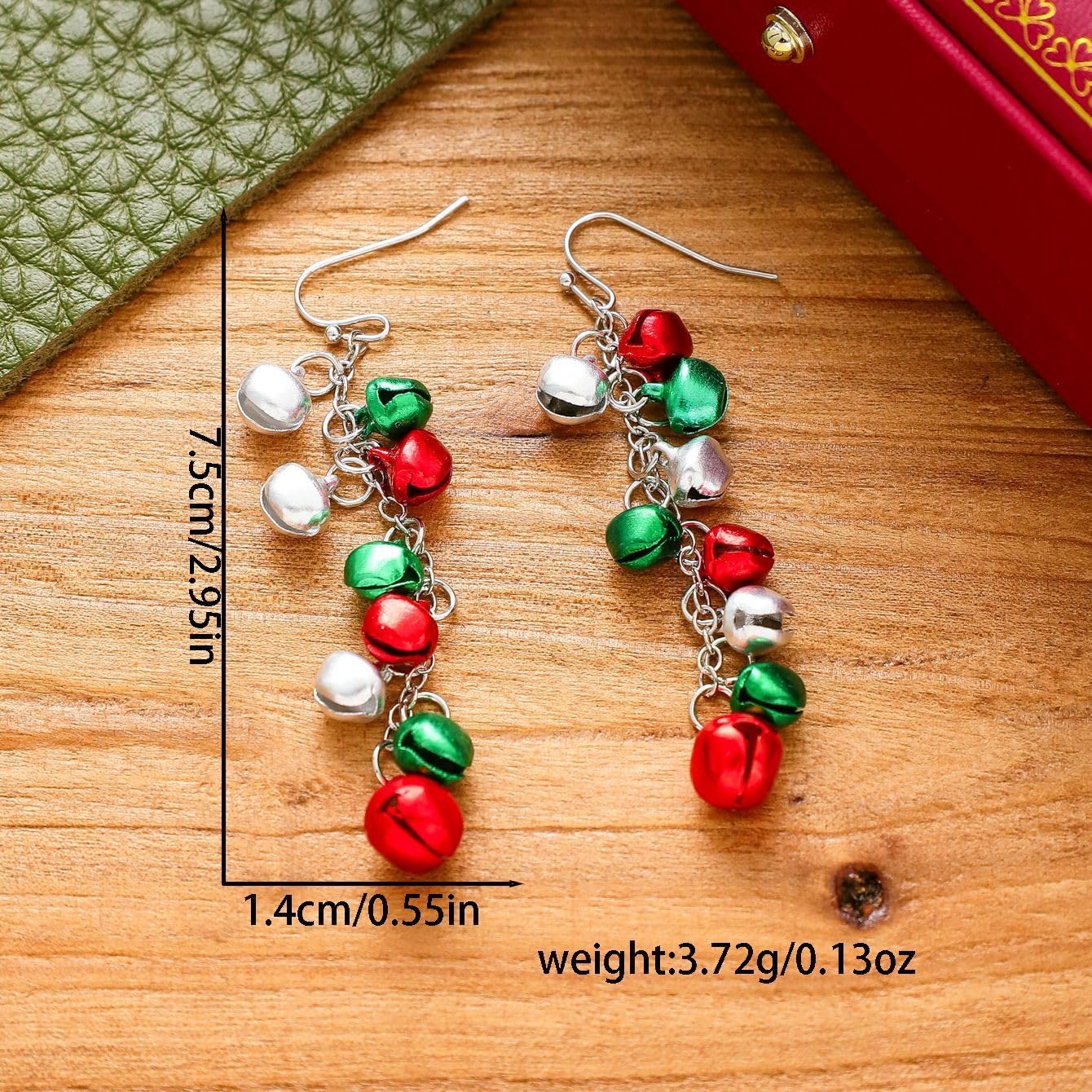 Christmas Candy Cane Earrings for Women Cute Creative Christmas Earrings Christmas Tree Gingerbread Man Earrings Unique Ornament Dinosaur Funny Earrings Earrings Xmas Party Jewelry Gift - 我的商店我的商店我的商店