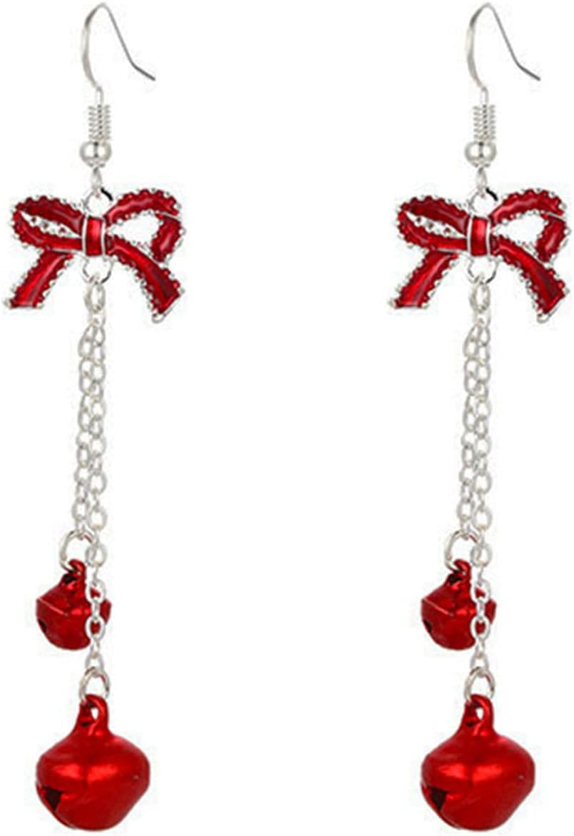 Christmas Candy Cane Earrings for Women Cute Creative Christmas Earrings Christmas Tree Gingerbread Man Earrings Unique Ornament Dinosaur Funny Earrings Earrings Xmas Party Jewelry Gift - 我的商店我的商店我的商店