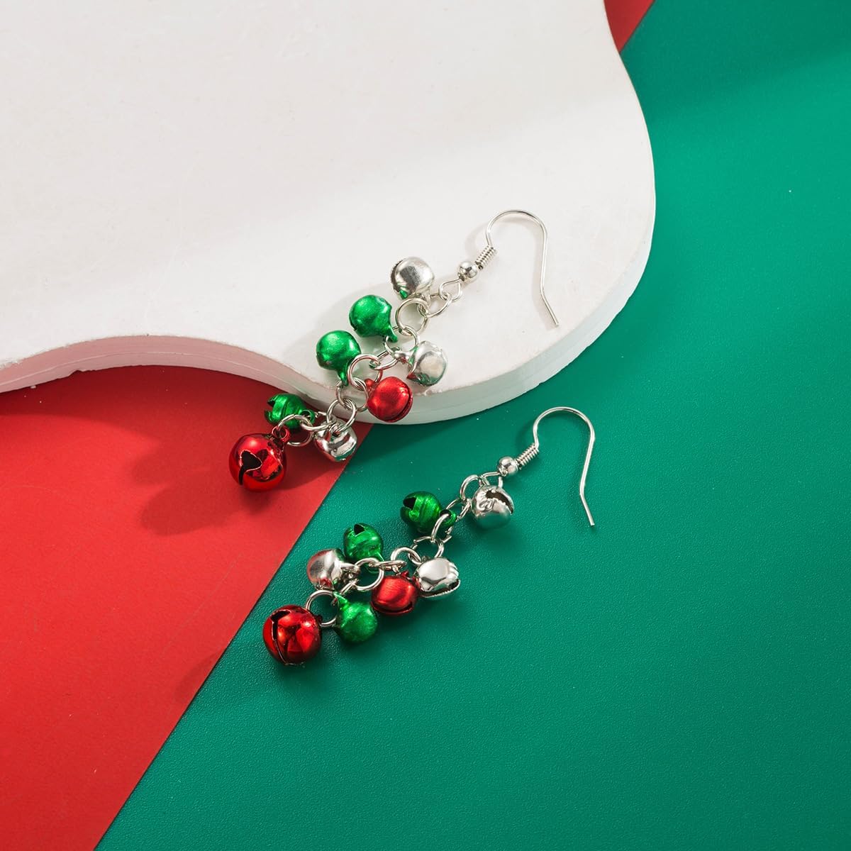 Christmas Candy Cane Earrings for Women Cute Creative Christmas Earrings Christmas Tree Gingerbread Man Earrings Unique Ornament Dinosaur Funny Earrings Earrings Xmas Party Jewelry Gift - 我的商店我的商店我的商店