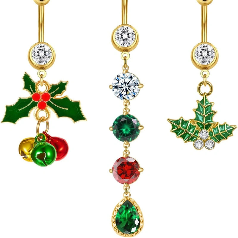 christmas-dangle-mistletoe-belly-button-rings-stainless-steel-jingling-bell-navel-rings-for-women-14g-316l-belly-piercing-jewelry