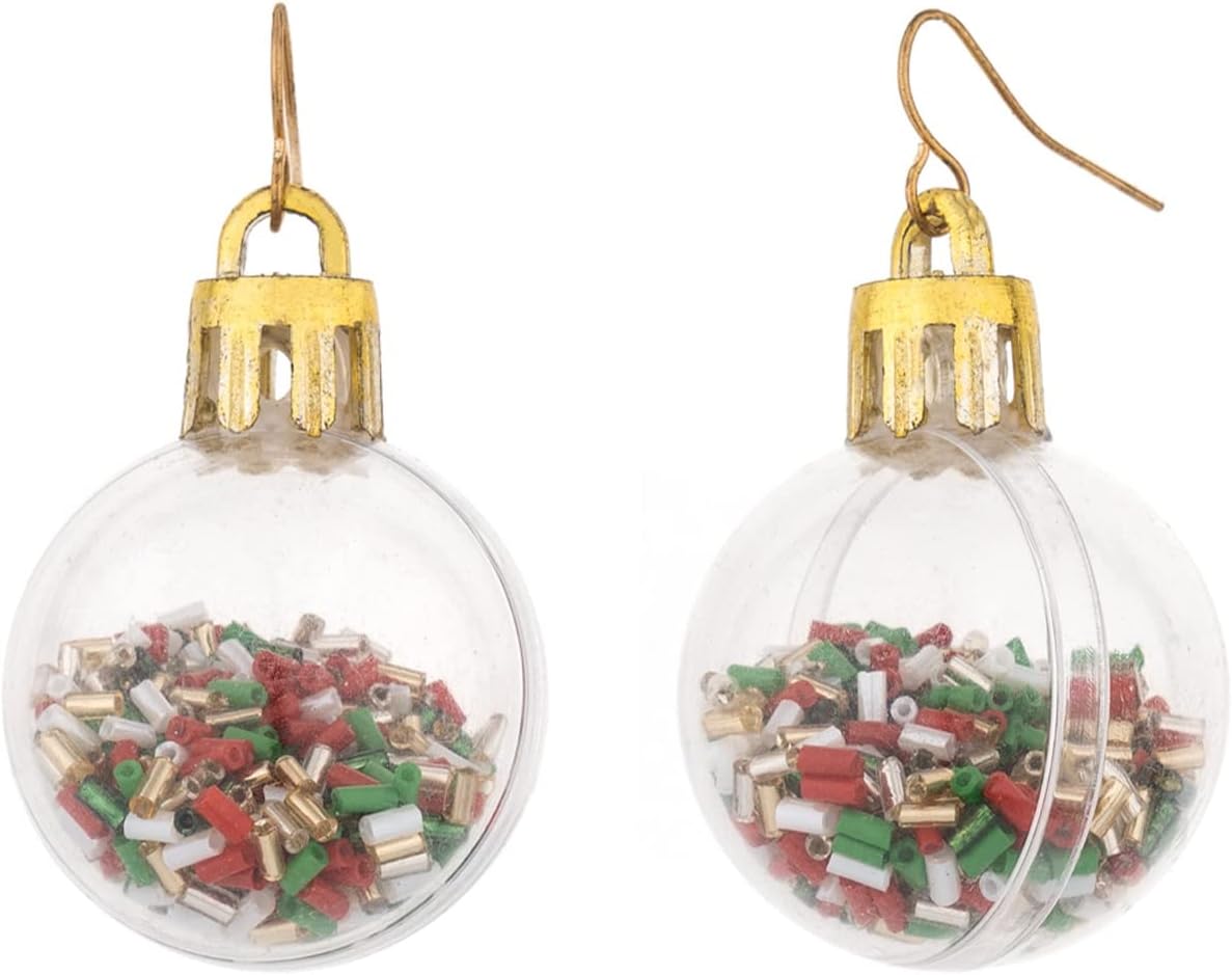 Christmas Dangle Teardrop Earrings for Women | Gold Snowflake and Star Rhinestone Earring | Ornament Drop Hypoallergenic Lightweight Jewelry | Xmas Holiday Earrings Gifts for Women - 我的商店我的商店我的商店