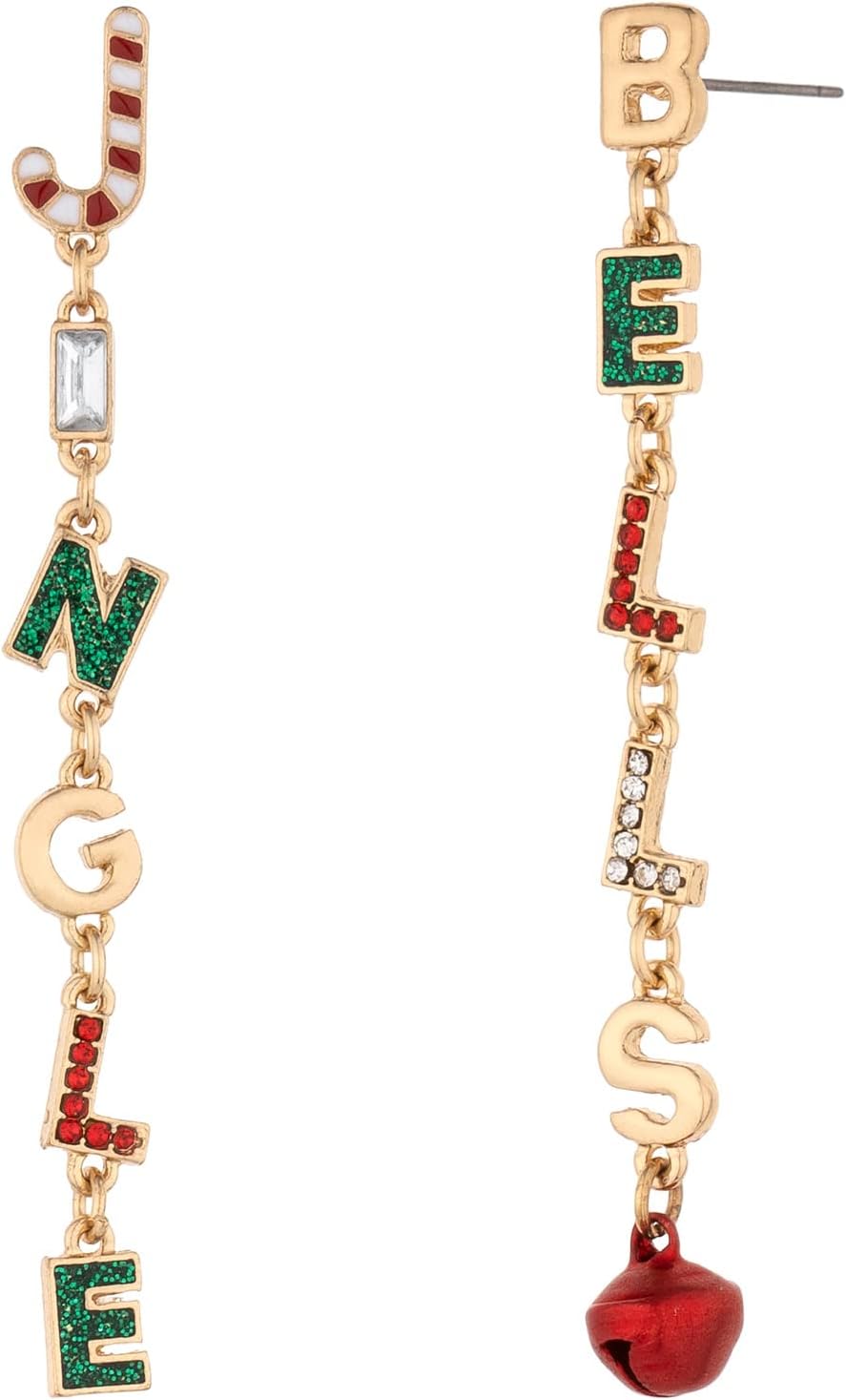 Christmas Dangle Teardrop Earrings for Women | Gold Snowflake and Star Rhinestone Earring | Ornament Drop Hypoallergenic Lightweight Jewelry | Xmas Holiday Earrings Gifts for Women - 我的商店我的商店我的商店