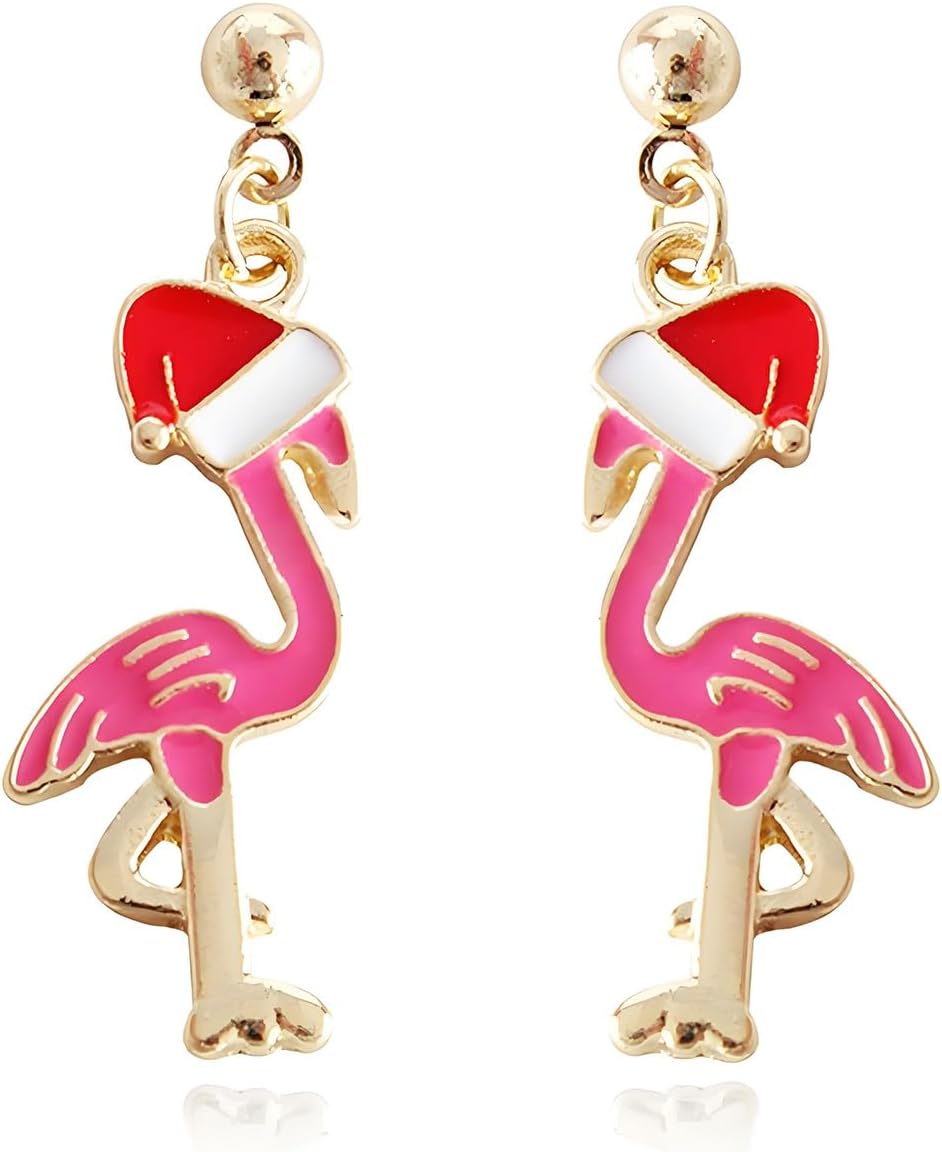 Christmas Earrings for Women Christmas Tree Dangle Earrings Snowflake Santa Candy Cane Snowman Penguin Earrings Holiday Winter Earrings Christmas Stocking Stuffers Gifts - 我的商店我的商店我的商店