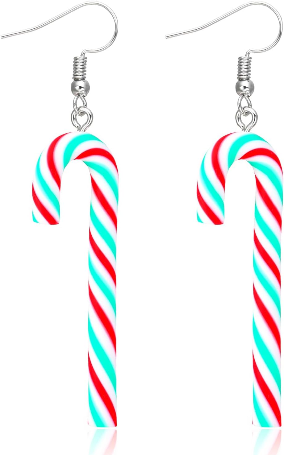 Christmas Earrings for Women Christmas Tree Dangle Earrings Snowflake Santa Candy Cane Snowman Penguin Earrings Holiday Winter Earrings Christmas Stocking Stuffers Gifts - 我的商店我的商店我的商店