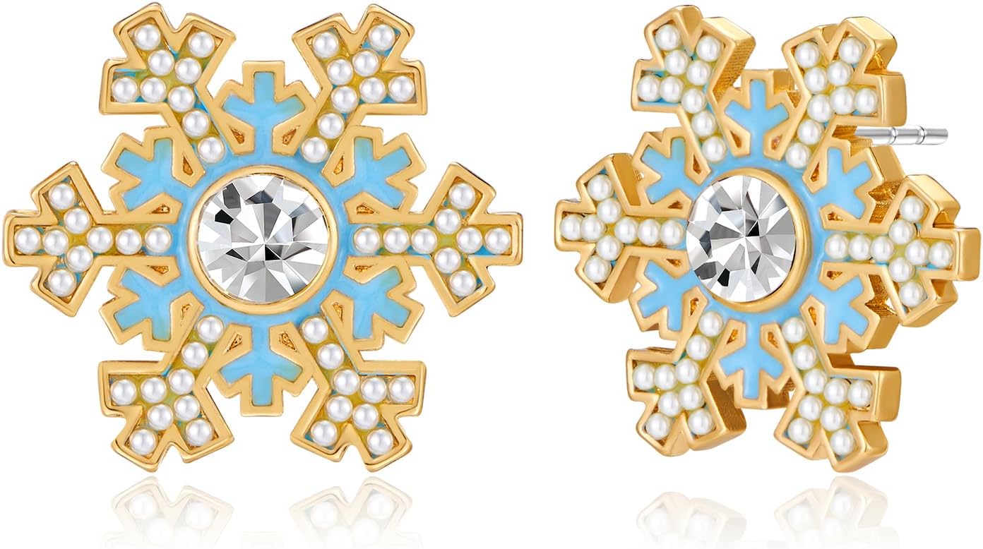 Christmas Earrings for Women, Cute Christmas Tree Earrings Dainty Gold Plated Reindeer Snowflake Light Bulb Dangle Earrings Hypoallergenic Xmas Earrings Trendy Chirstmas Jewelry for Women - 我的商店我的商店我的商店