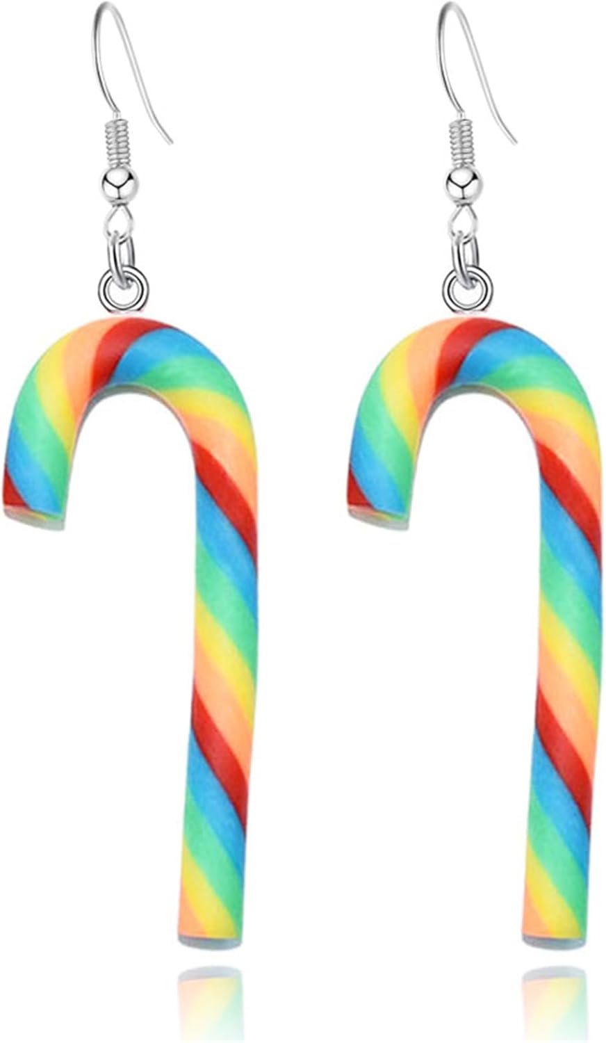 Christmas Earrings for Women Cute Fawn Charm Earrings Acrylic Fashion Christmas Tree Cat Dinosaur Funny Earrings Xmas Party Favors Decor Accessories - 我的商店我的商店我的商店