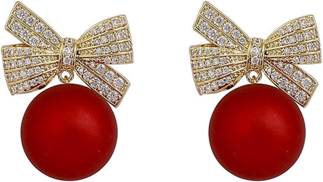 Christmas Earrings for Women Cute Funny Acrylic Christmas Santa Claus Tree Cat Dinosaur Earrings Xmas New Year Party Holiday Earring - 我的商店我的商店我的商店