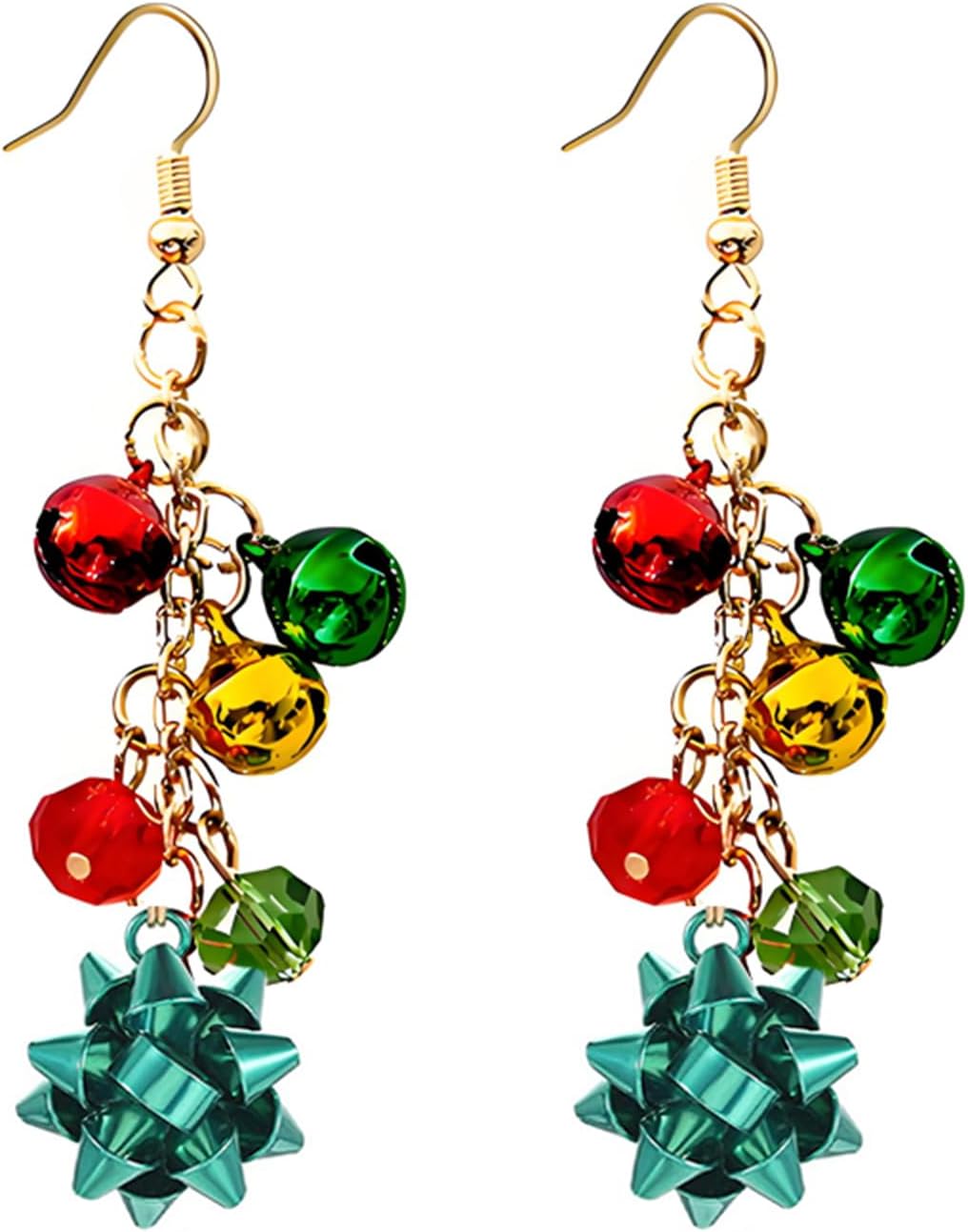 Christmas Earrings for Women Cute Handmade Acrylic Lightweight Colorful Christmas Gingerbread Man Candy Cane Tree Cake Jingle Bell Santa Claus Reindeer Dangle Drop Holiday Earrings Xmas Merry Christmas Jewelry Gifts - 我的商店我的商店我的商店