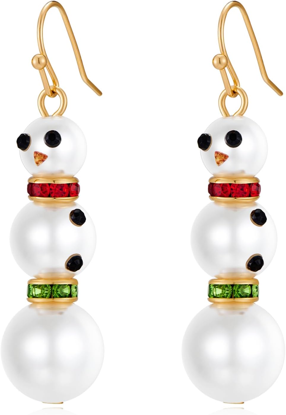 Christmas Earrings for Women Cute Reindeer Earrings Colorful Light Bulb Xmas Earrings Christmas Tree Earrings Gingerbread Deer Garland Bow Earrings Holiday Jewelry - 我的商店我的商店我的商店