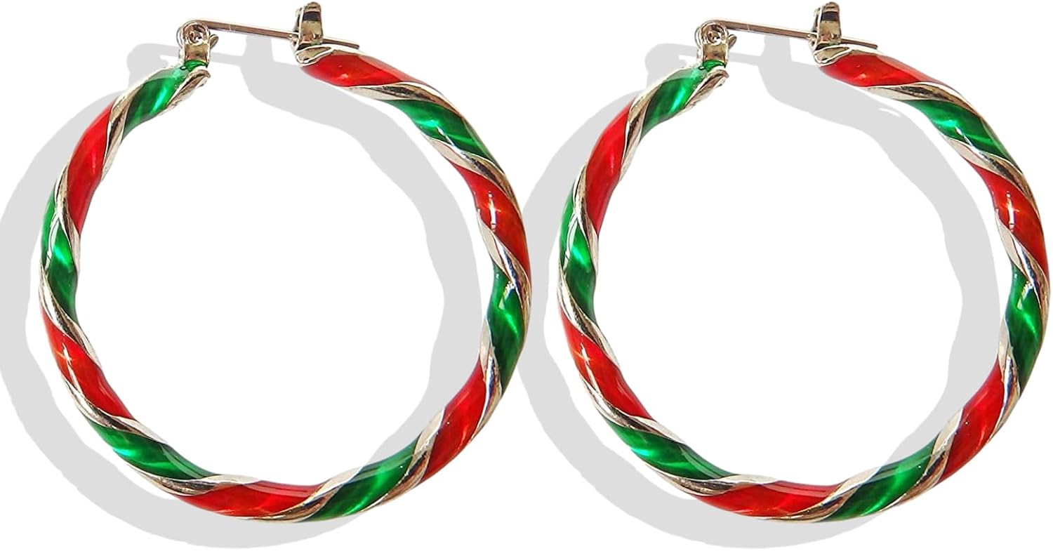 Christmas Earrings for Women Cute Xmas Tree Cake Earrings Holiday Jewelry Stocking Stuffers 2025 Christmas Outfits Gifts for Women - QIAO Crystal我的商店QIAO Crystal