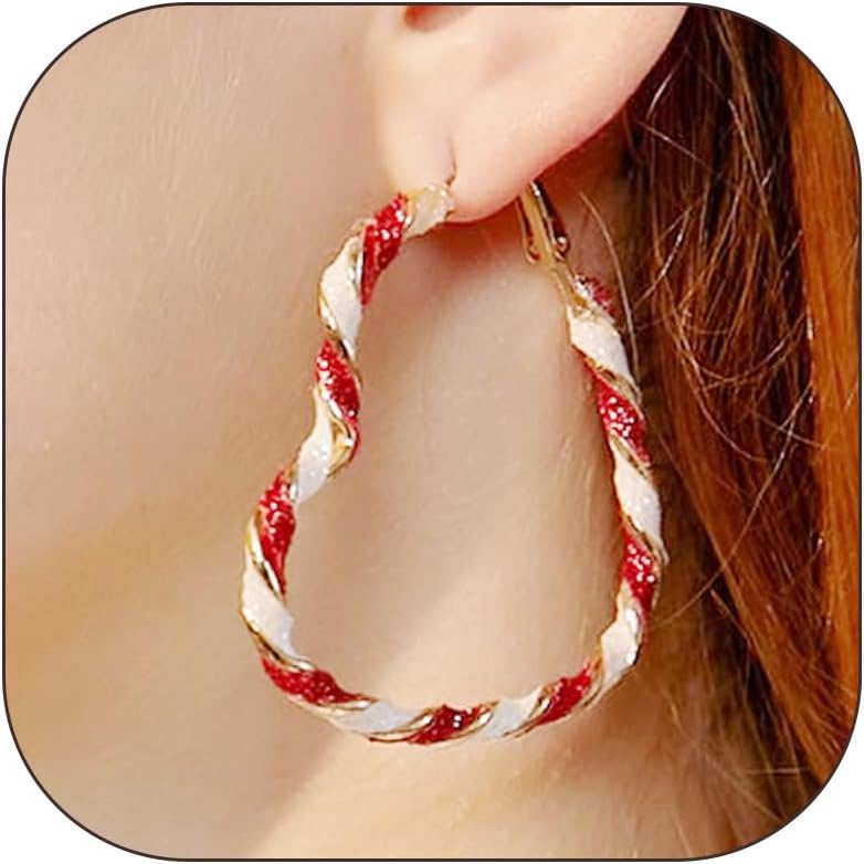 Christmas Earrings for Women Cute Xmas Tree Cake Earrings Holiday Jewelry Stocking Stuffers 2025 Christmas Outfits Gifts for Women - QIAO Crystal我的商店QIAO Crystal