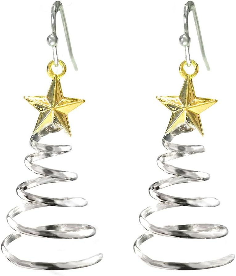 Christmas Earrings for Women Dangle Winter Fall Wood Earrings for Women Christmas Jewelry for Women Teardrop Dangle Earrings Christmas - 我的商店我的商店我的商店