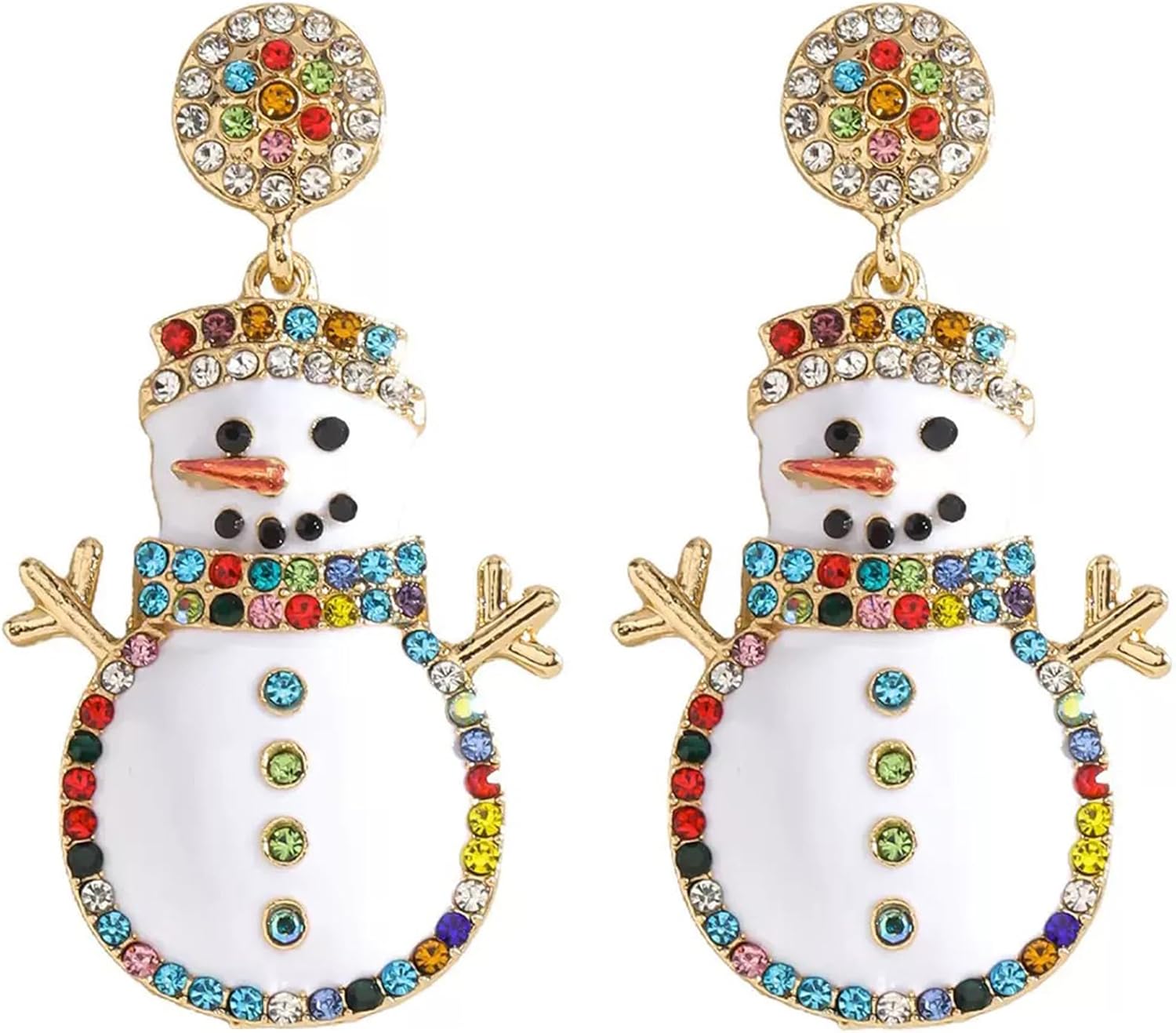 Christmas Earrings For Women, Drop Earrings Holiday Jewerly Festive Decorations Accessories - 我的商店我的商店我的商店