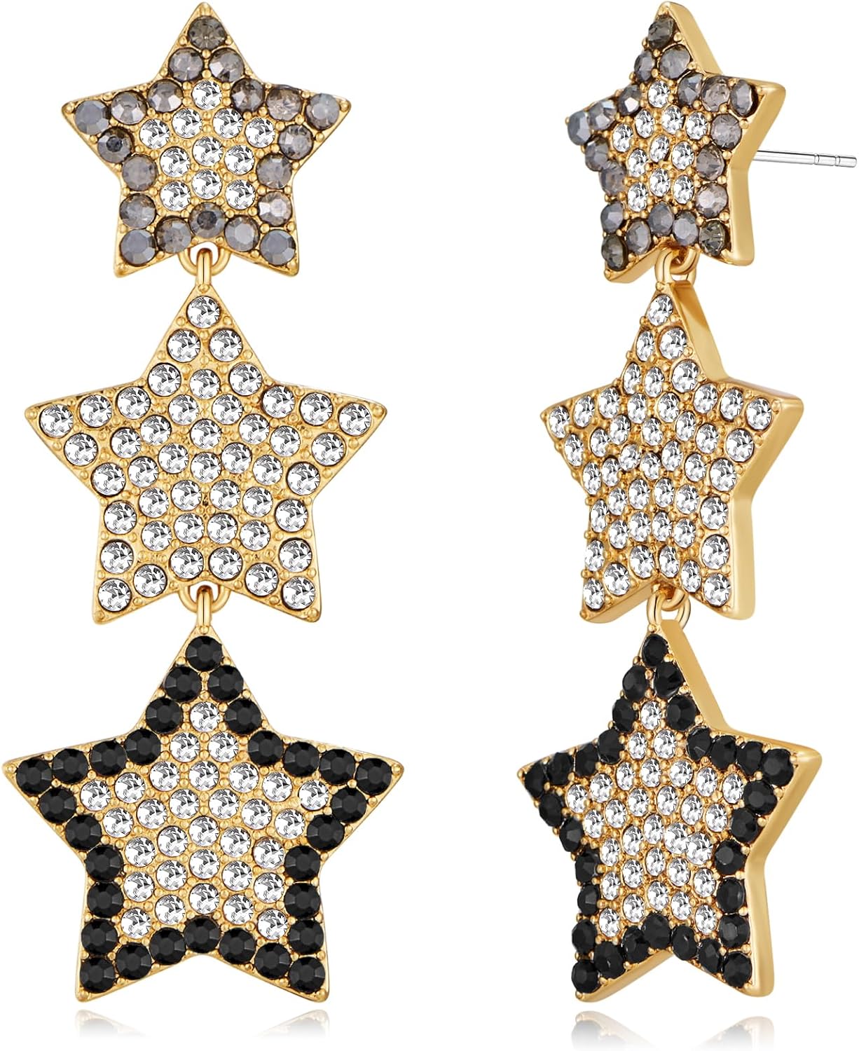 Christmas Earrings for Women - Gingerbread Man, Trees, Bow, Candy, Snowflake, Reindeer & Colorful Light Bulbs Christmas Earrings Holiday Jewelry Gifts - 我的商店我的商店我的商店