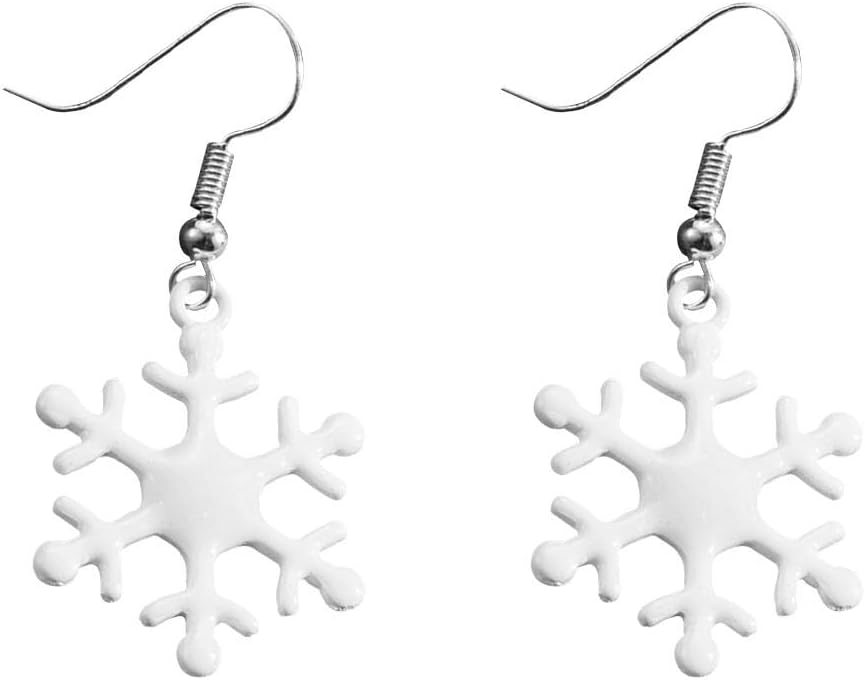 Christmas Earrings for Women Santa Claus Christmas Tree Snowflake Snowman Reindeer Dangle Earrings Winter Earrings Holiday Earring Christmas Jewelry Gifts for Women - QIAO Crystal我的商店QIAO Crystal