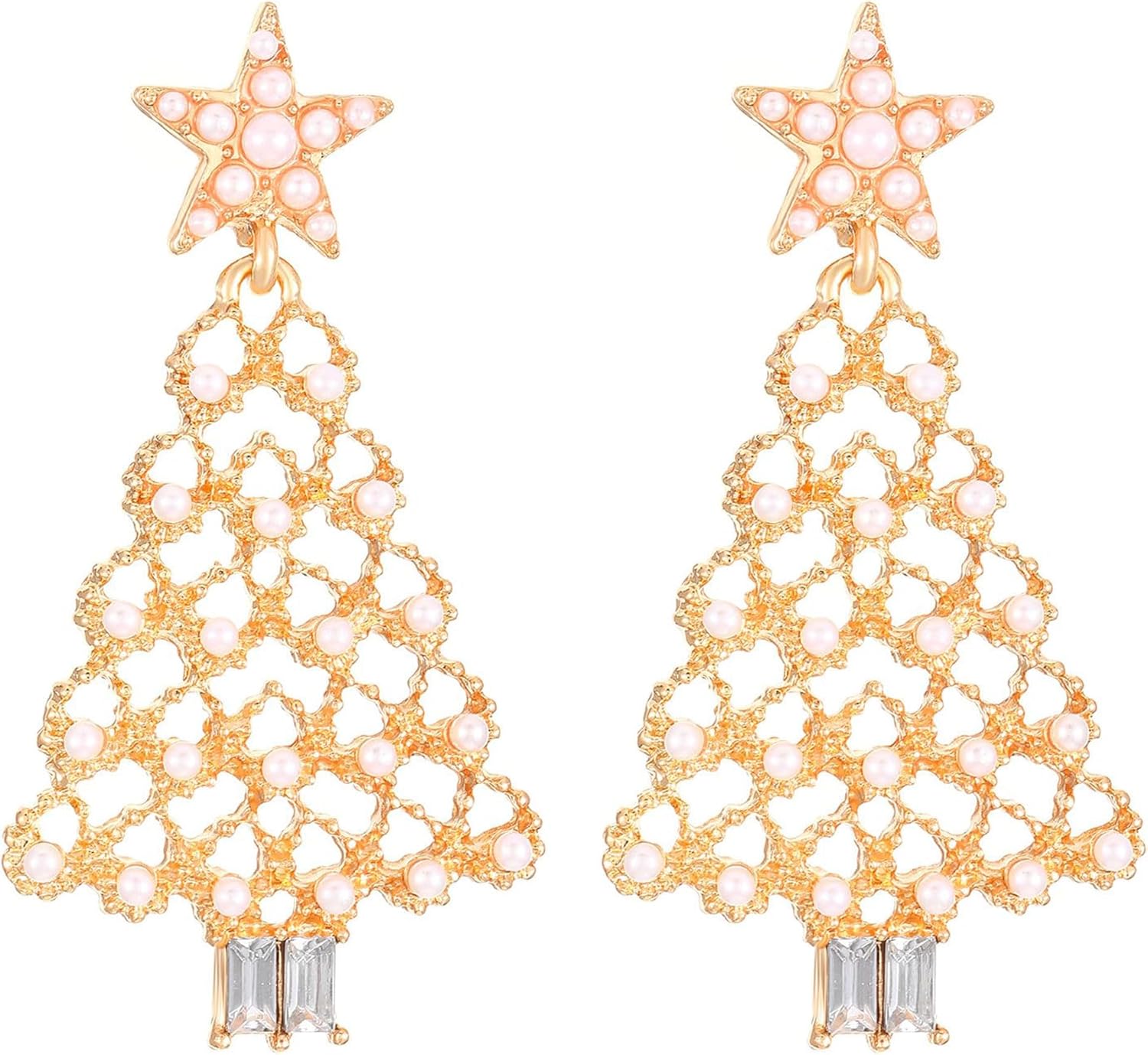 Christmas Earrings for Women Snowflake Earrings Winter Earrings Candy Earrings Christmas Tree Earrings Xmas Earrings Bow Christmas Earrings Christmas Gifts - 我的商店我的商店我的商店