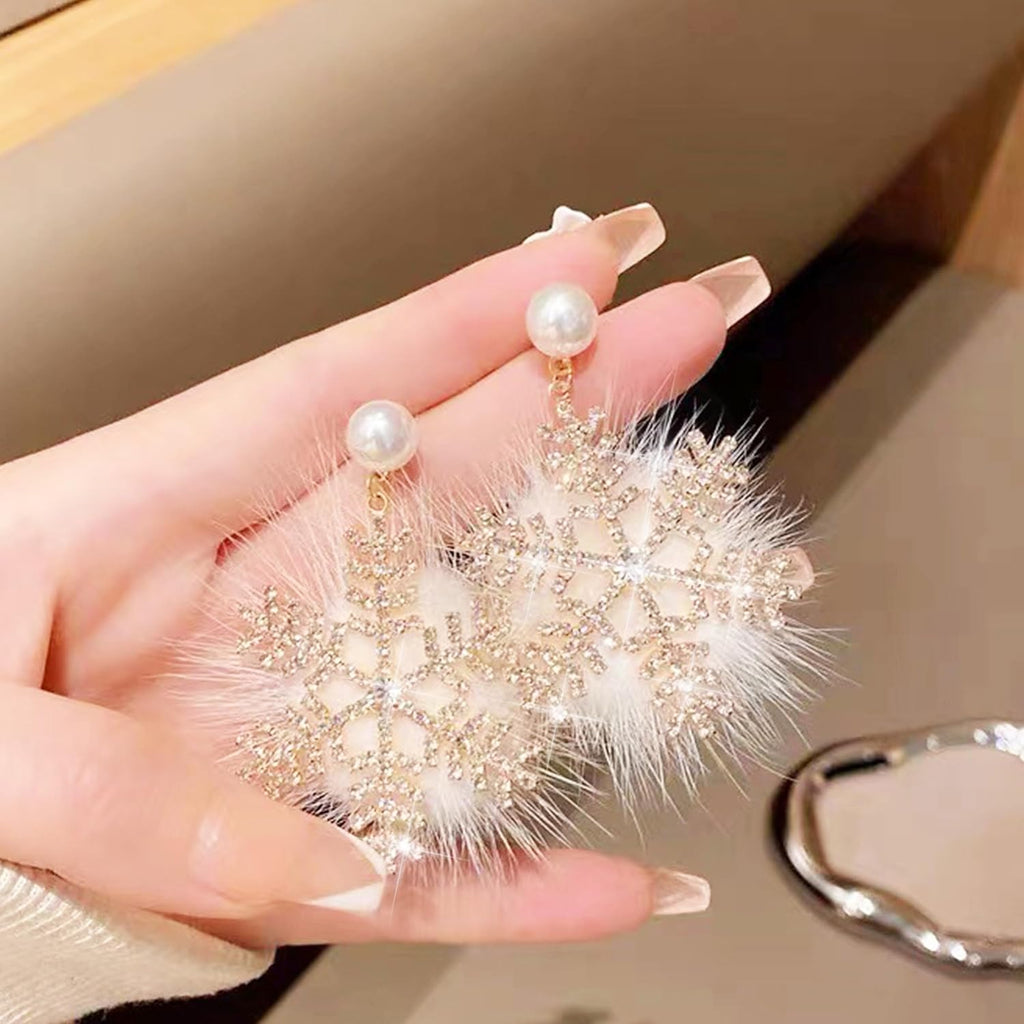 Christmas Earrings for Women Snowflake Earrings Winter Earrings Candy Earrings Christmas Tree Earrings Xmas Earrings Bow Christmas Earrings Christmas Gifts - 我的商店我的商店我的商店