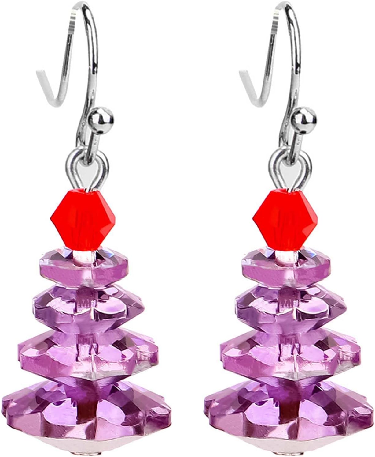 Christmas Earrings for Women Stocking Stuffers Xmas Holiday Stud Earrings Bow Tree Snowflake Bell Reindeer Dangle Earring Christmas Jewelry Gifts Outfits Accessories - 我的商店我的商店我的商店