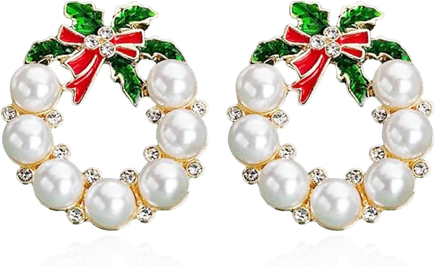 Christmas Earrings for Women Trendy Christmas Tree Snowflake Santa Candy Cane Earrings Holiday Gift Xmas Jewelry Stocking Stuffers 2025 - 我的商店我的商店我的商店