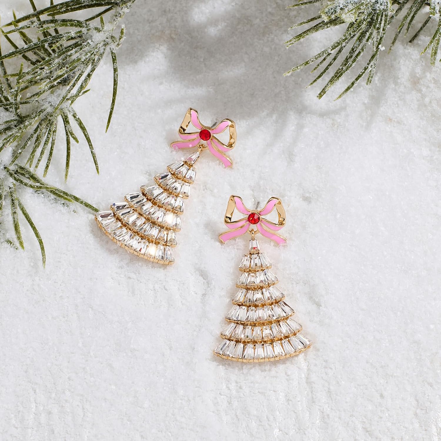 Christmas Earrings for Women With Dangle Earring Christmas Holiday Season Jewelry Gift - 我的商店我的商店我的商店