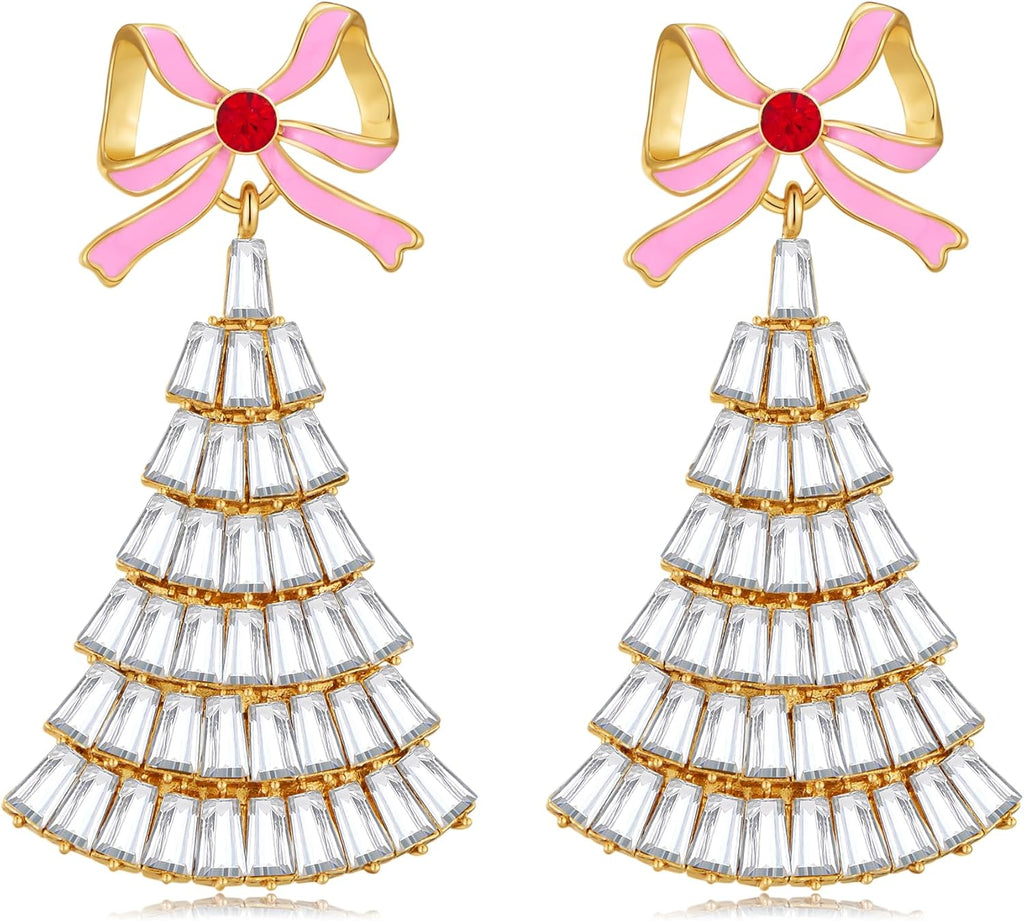 Christmas Earrings for Women With Dangle Earring Christmas Holiday Season Jewelry Gift - 我的商店我的商店我的商店