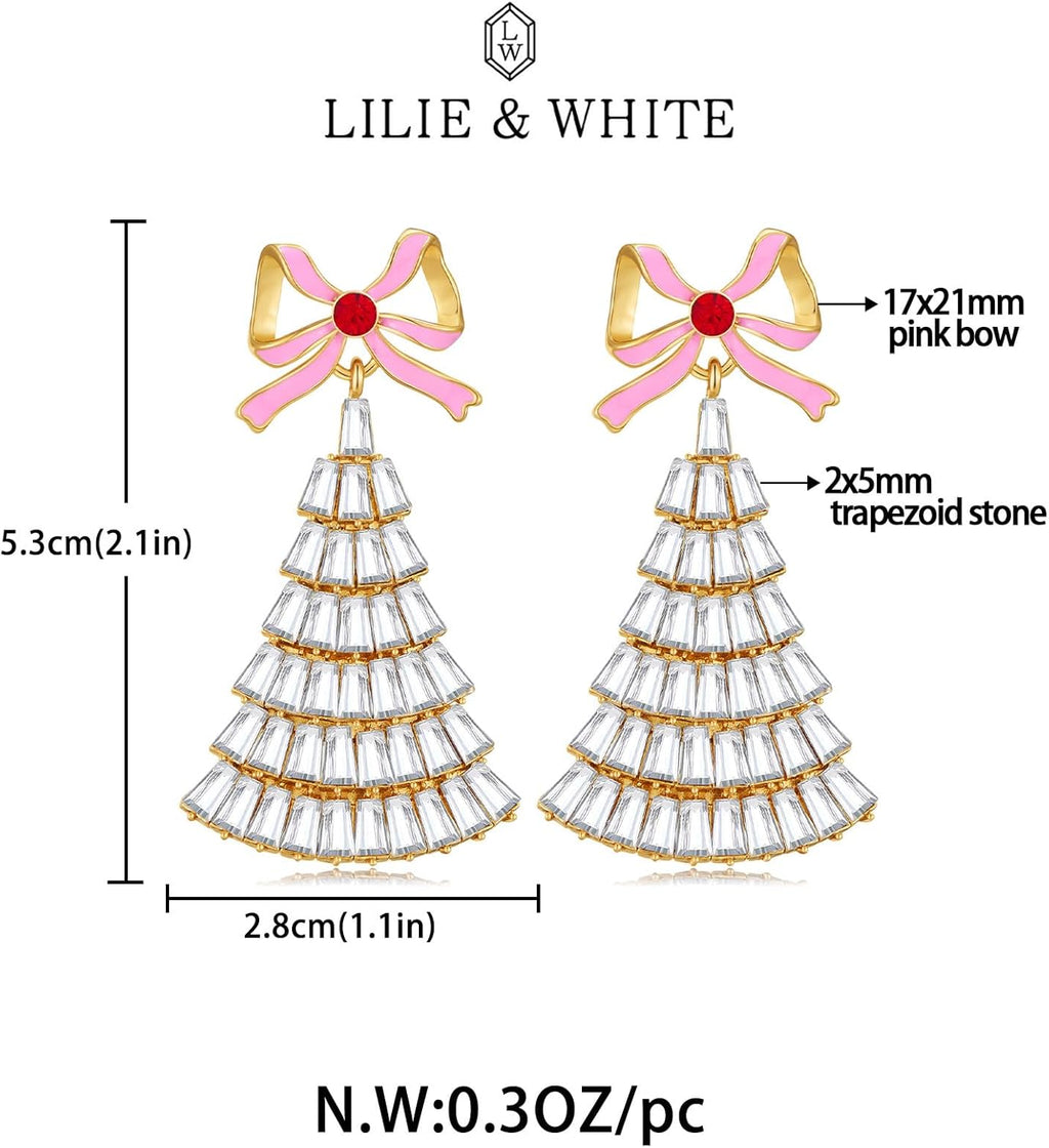 Christmas Earrings for Women With Dangle Earring Christmas Holiday Season Jewelry Gift - 我的商店我的商店我的商店