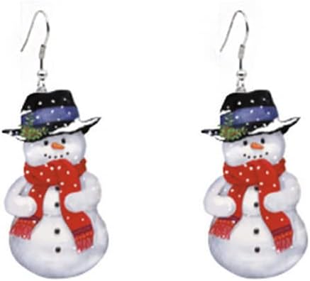 Christmas Earrings for Women,ChristmasTree Cake Earrings Acrylic ChristmasTree Tree Drop Dangle Earrings Xmas Festive Holiday Accessory Christmas Stocking Stuffers for Women - QIAO Crystal我的商店QIAO Crystal