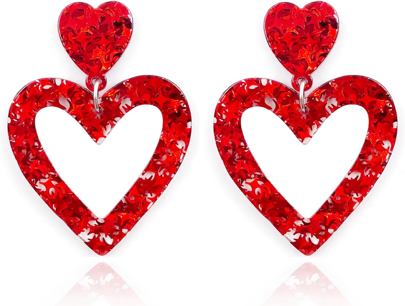 Christmas Earrings for Women,ChristmasTree Cake Earrings Acrylic ChristmasTree Tree Drop Dangle Earrings Xmas Festive Holiday Accessory Christmas Stocking Stuffers for Women - QIAO Crystal我的商店QIAO Crystal