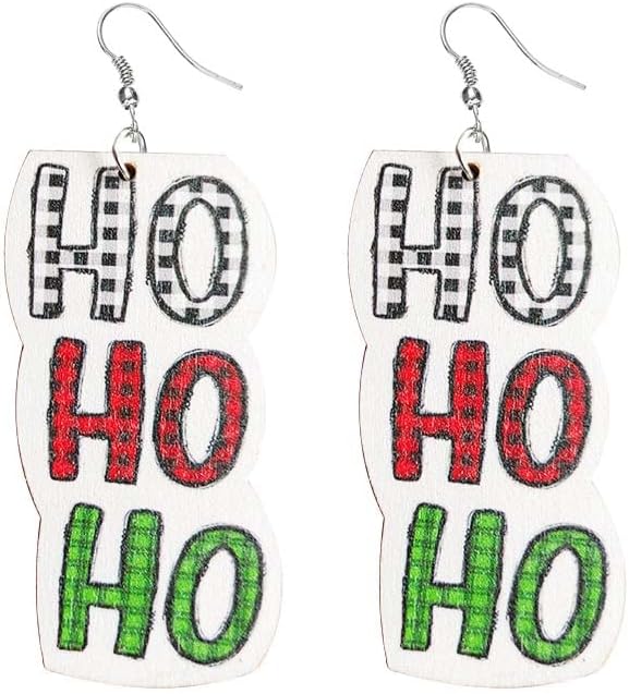 Christmas Earrings for Women,ChristmasTree Cake Earrings Acrylic ChristmasTree Tree Drop Dangle Earrings Xmas Festive Holiday Accessory Christmas Stocking Stuffers for Women - QIAO Crystal我的商店QIAO Crystal