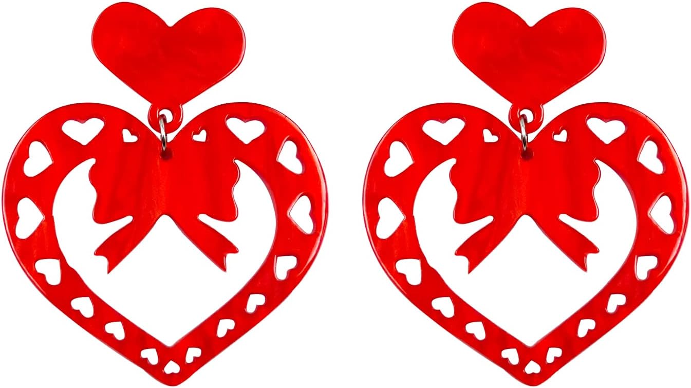 Christmas Earrings for Women,ChristmasTree Cake Earrings Acrylic ChristmasTree Tree Drop Dangle Earrings Xmas Festive Holiday Accessory Christmas Stocking Stuffers for Women - QIAO Crystal我的商店QIAO Crystal