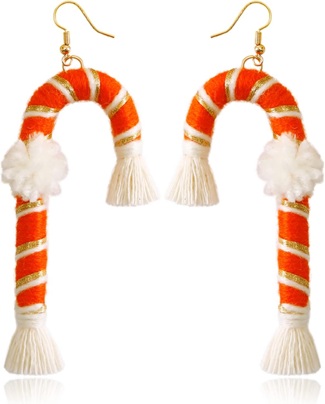 Christmas Earrings Gifts for Women Stocking Stuffers Holiday Earrings Bow Bell Candy Santa Claus Reindeer Earrings Christmas Tree Cake Earrings Bulk Christmas Jewelry Gifts - QIAO Crystal我的商店QIAO Crystal