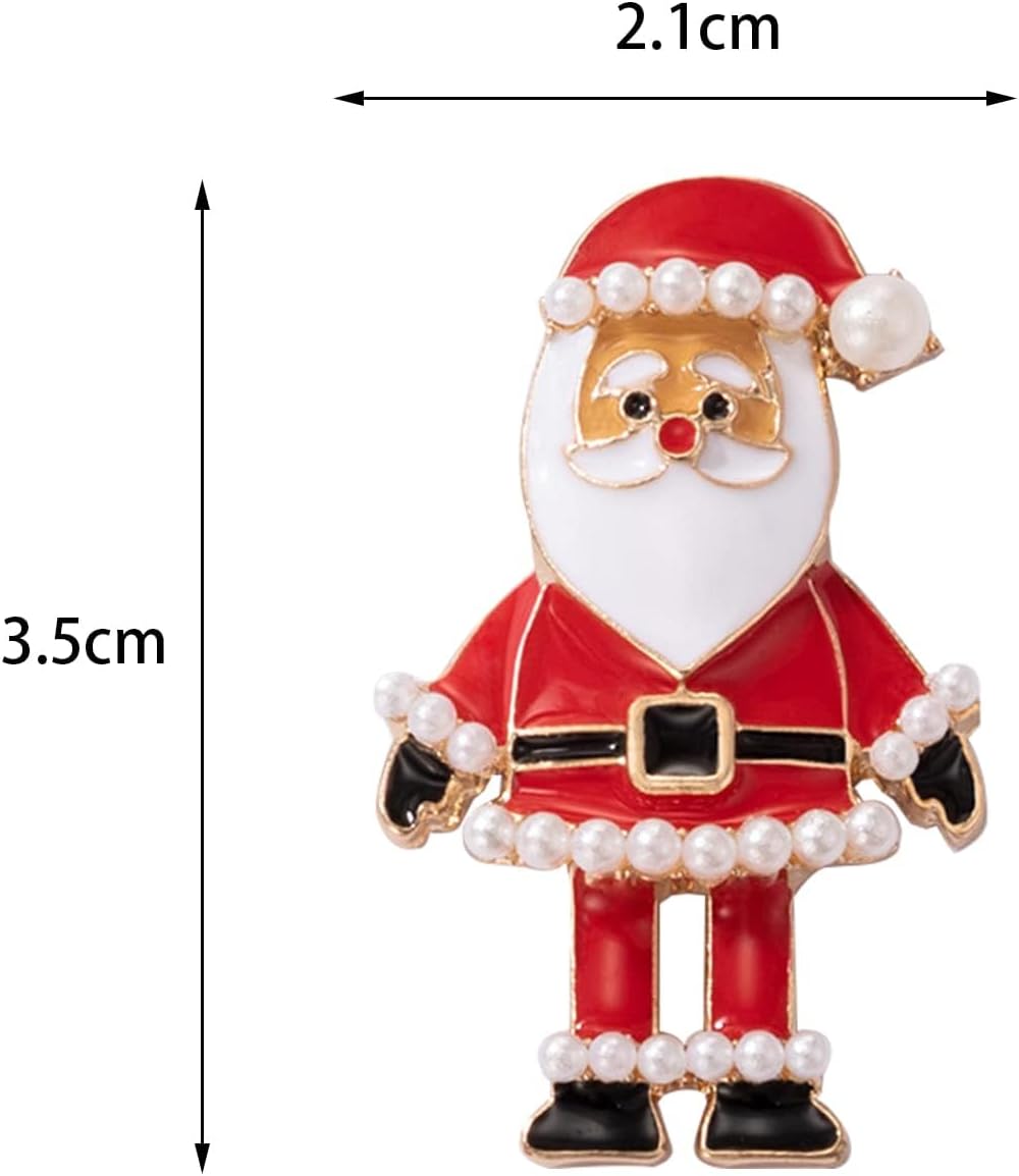 Christmas Santa Earrings for Women Cute Christmas Earrings for Women Santa Claus Earrings for Women Christmas Stud Earrings Xmas Earrings Holiday Earrings Christmas Jewelry for Women Christmas Gift - QIAO Crystal我的商店QIAO Crystal